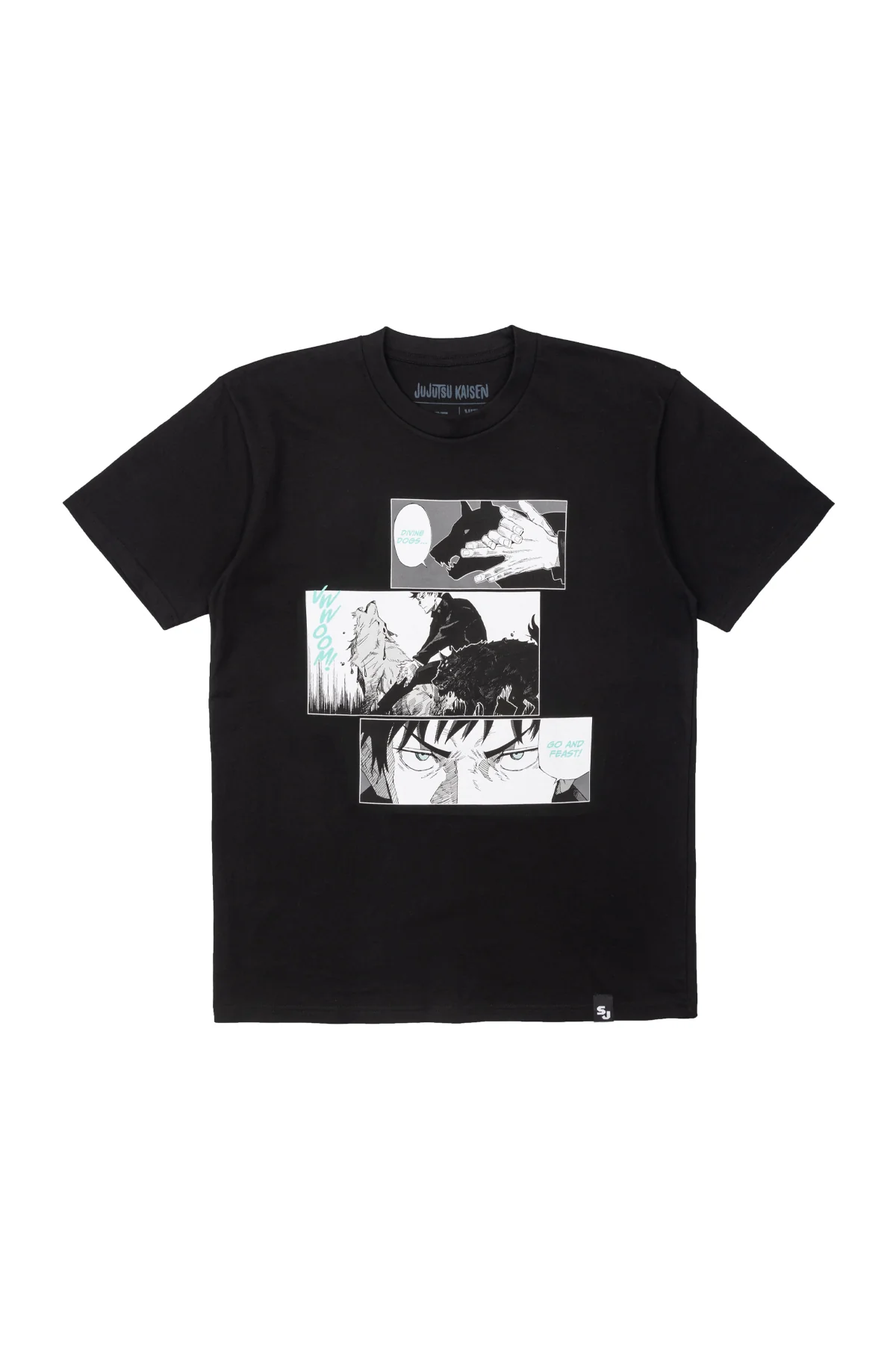 Jujutsu Kaisen Megumi Tee - Black 2 Jujutsu Kaisen Megumi Tee - Black