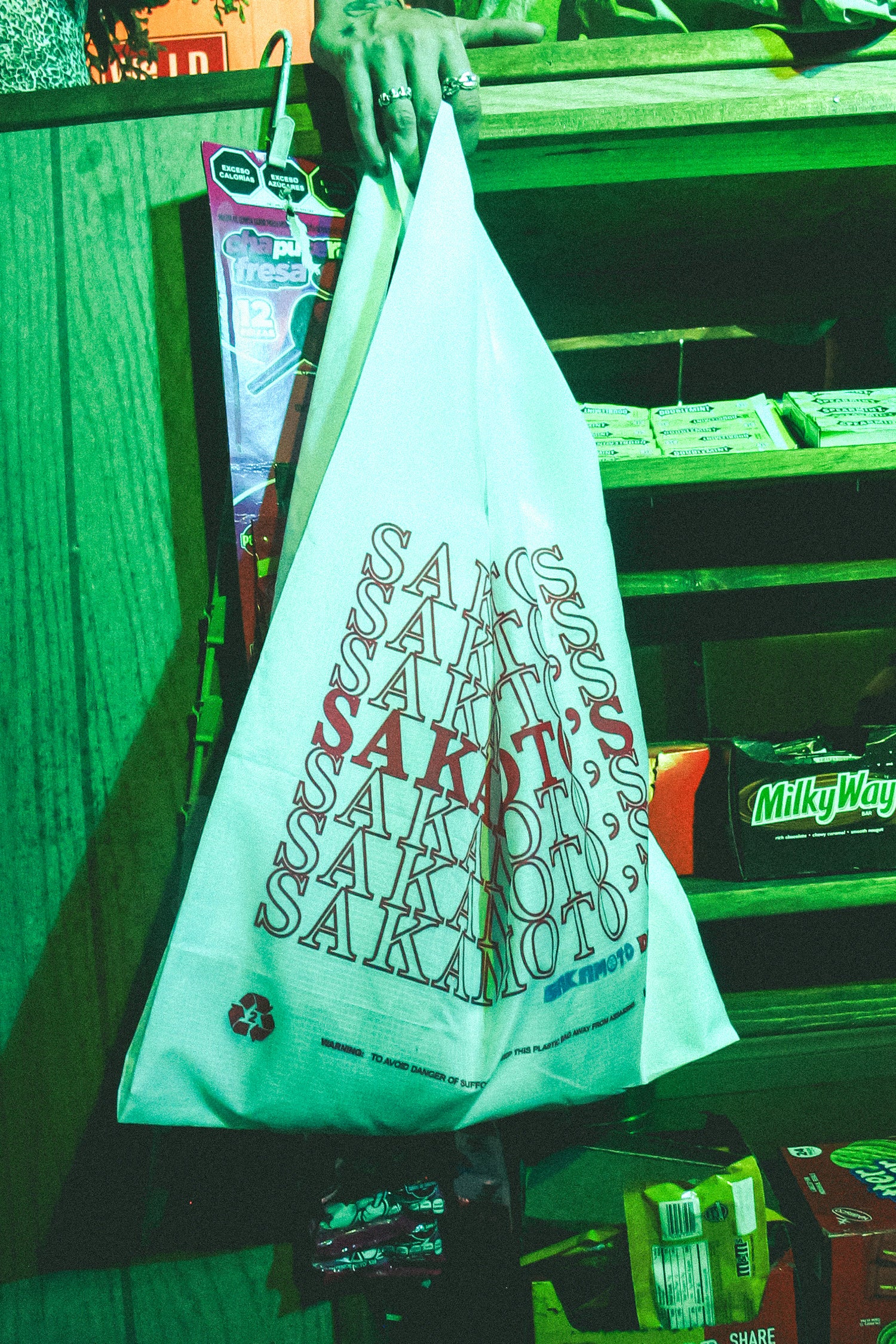 Sakamoto Days Sakamoto's Packable Tote - White 2 Sakamoto Days Sakamoto's Packable Tote - White