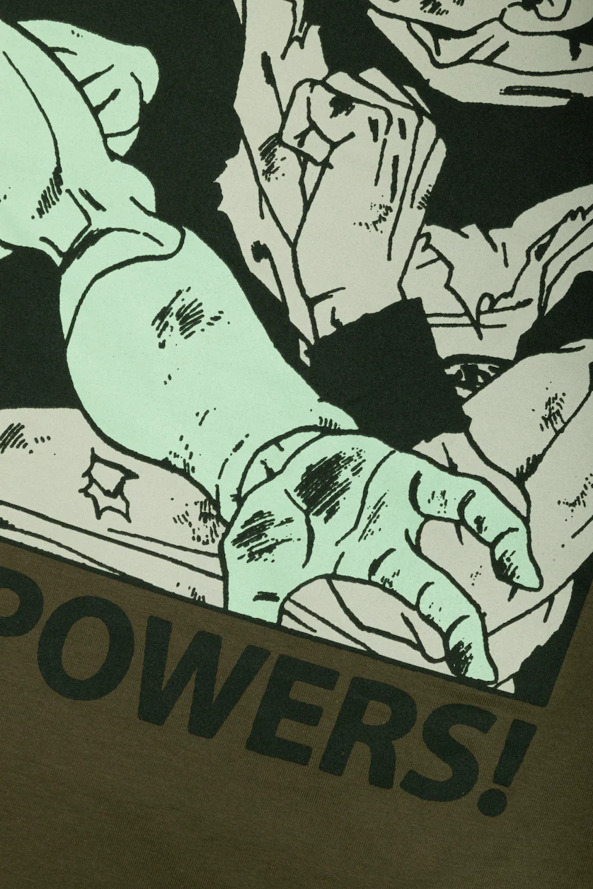 Dragon Ball: Freeza Arc Clash of the Super Powers Long Sleeve Tee - Olive 4 Dragon Ball: Freeza Arc Clash of the Super Powers Long Sleeve Tee - Olive