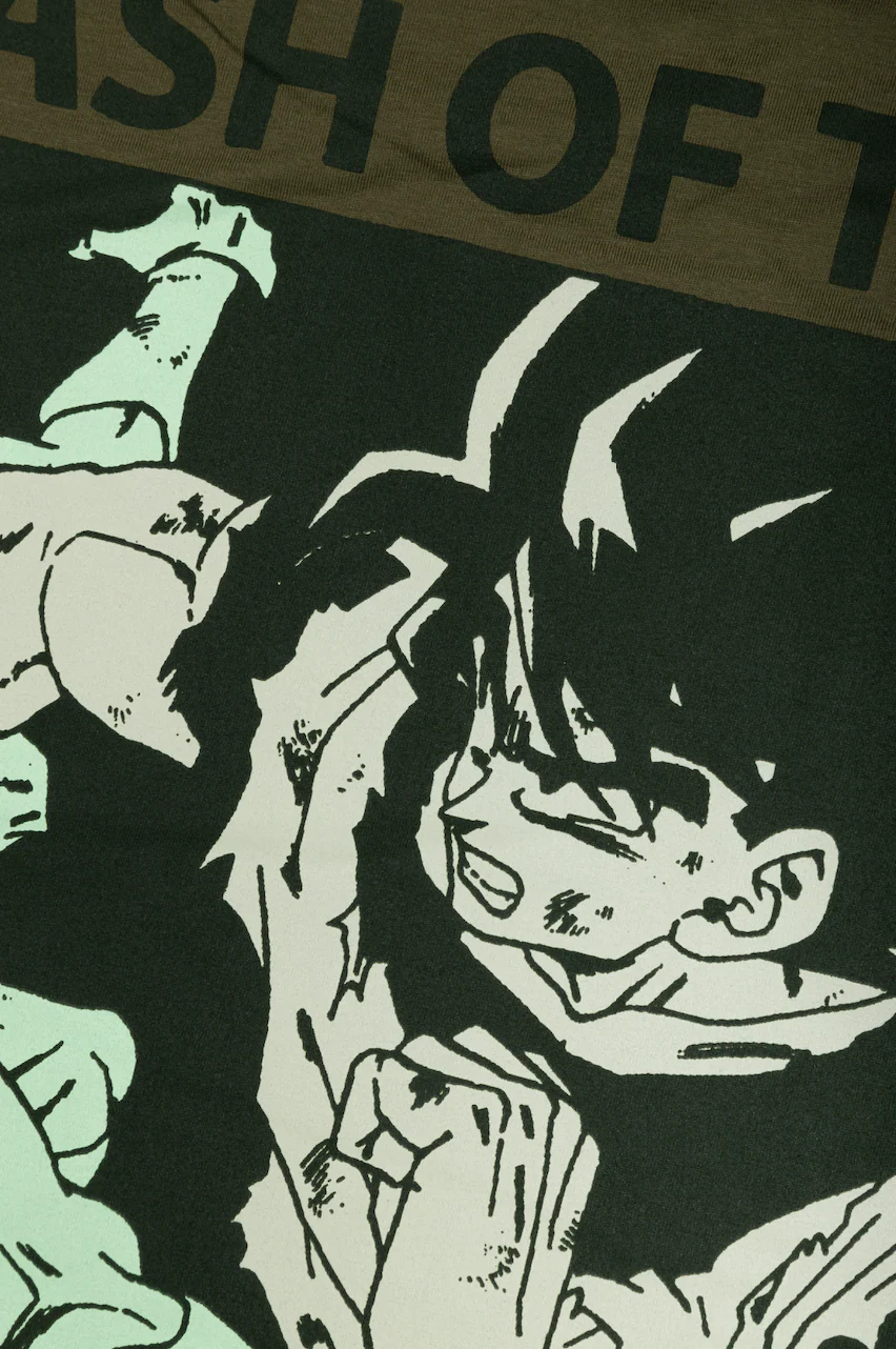 Dragon Ball: Freeza Arc Clash of the Super Powers Long Sleeve Tee - Olive 5 Dragon Ball: Freeza Arc Clash of the Super Powers Long Sleeve Tee - Olive