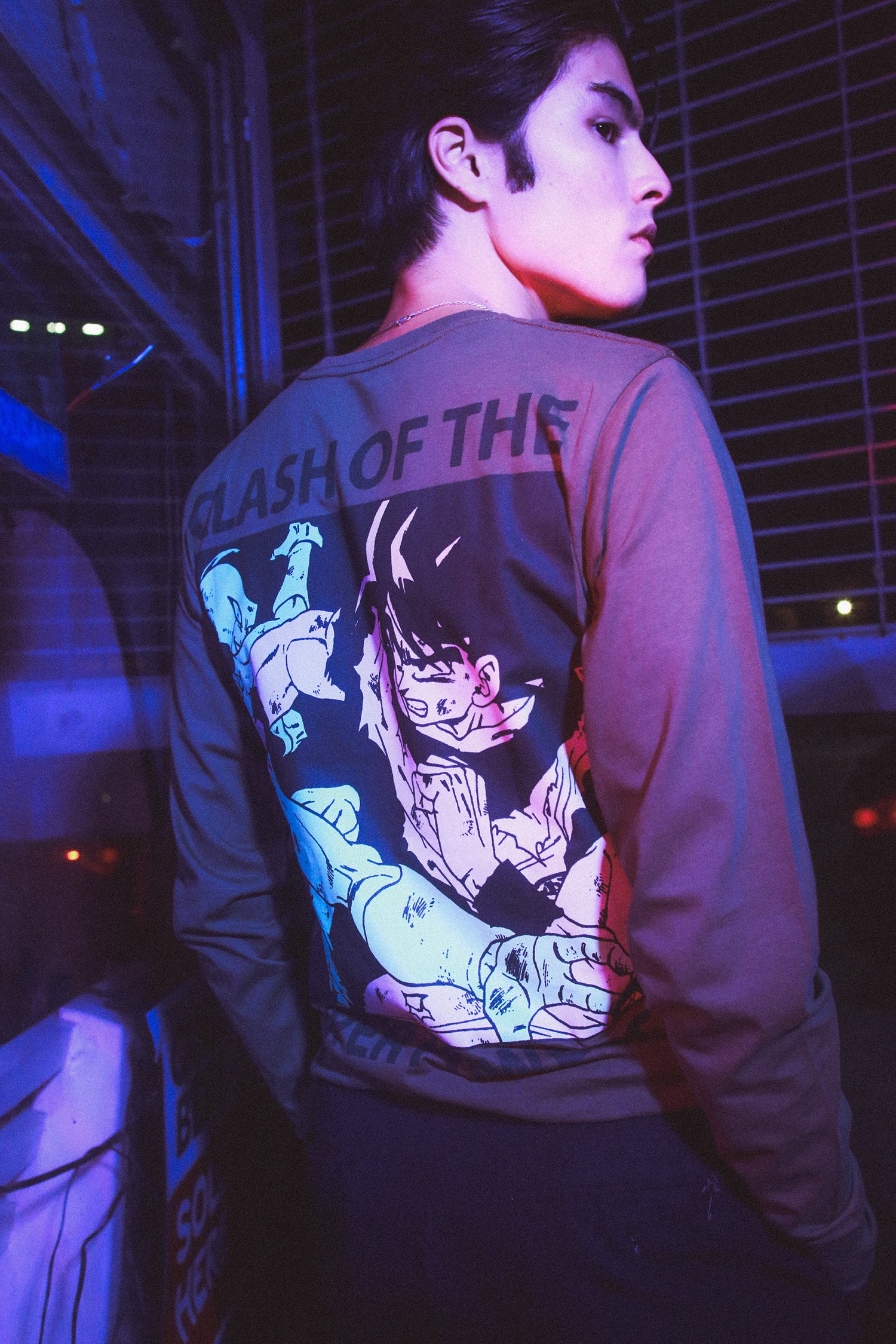 Dragon Ball: Freeza Arc Clash of the Super Powers Long Sleeve Tee - Olive 6 Dragon Ball: Freeza Arc Clash of the Super Powers Long Sleeve Tee - Olive