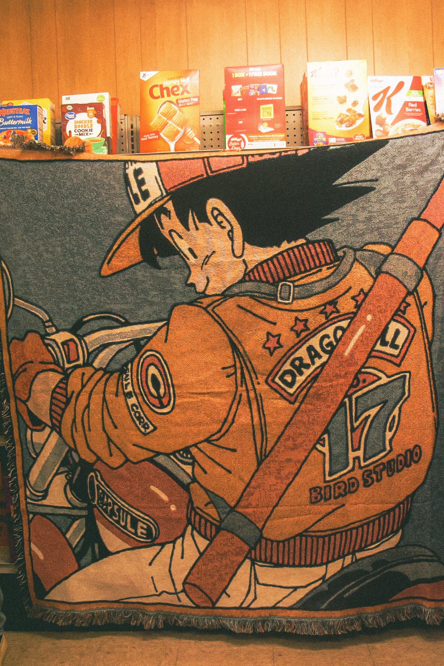 Dragon Ball Z Vol. 1 Cover Tapestry Blanket - Multi 1 Dragon Ball Z Vol. 1 Cover Tapestry Blanket - Multi