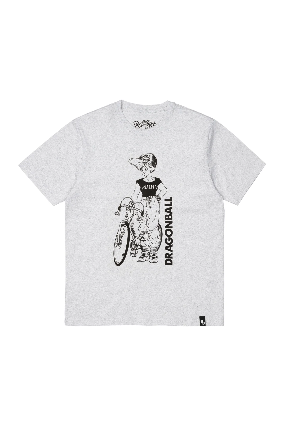 Dragon Ball Bulma Tee - Heather Grey