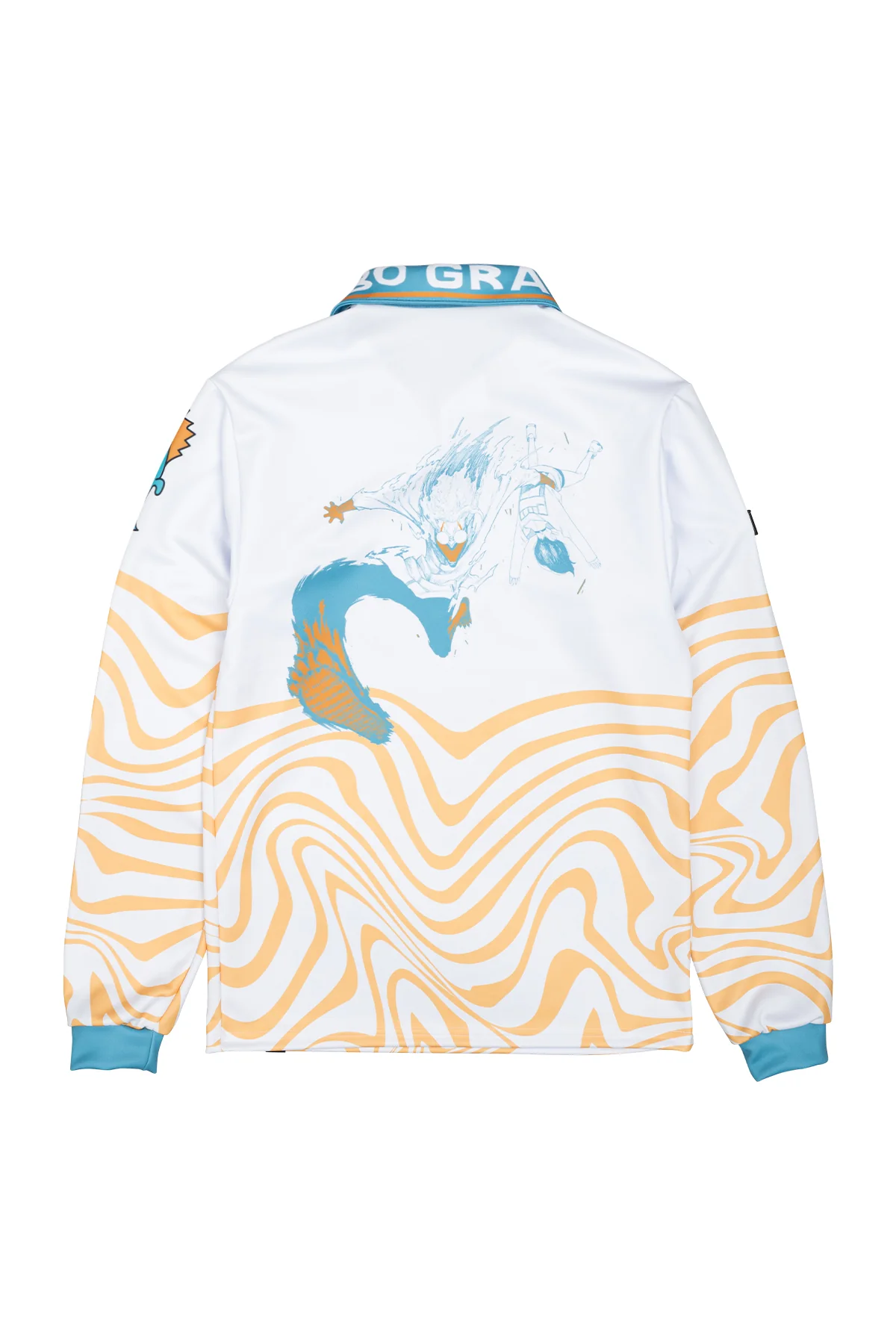 Dandadan Turbo Granny Athletic Jersey - White