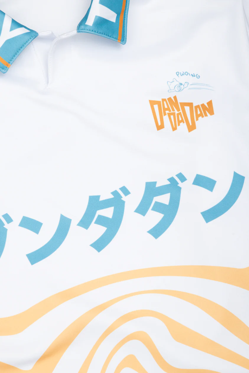 Dandadan Turbo Granny Athletic Jersey - White