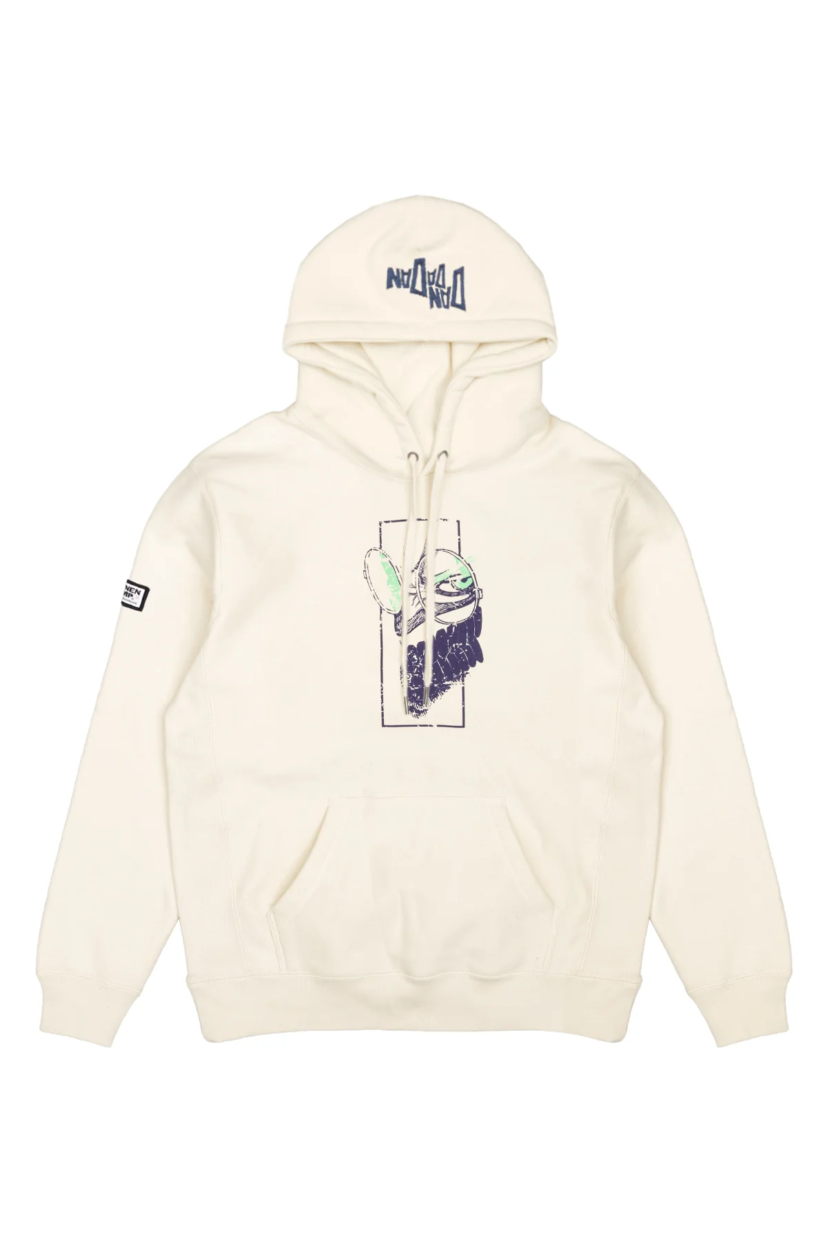 Dandadan Okarun Transformed Hoodie - Bone 5 Dandadan Okarun Transformed Hoodie - Bone