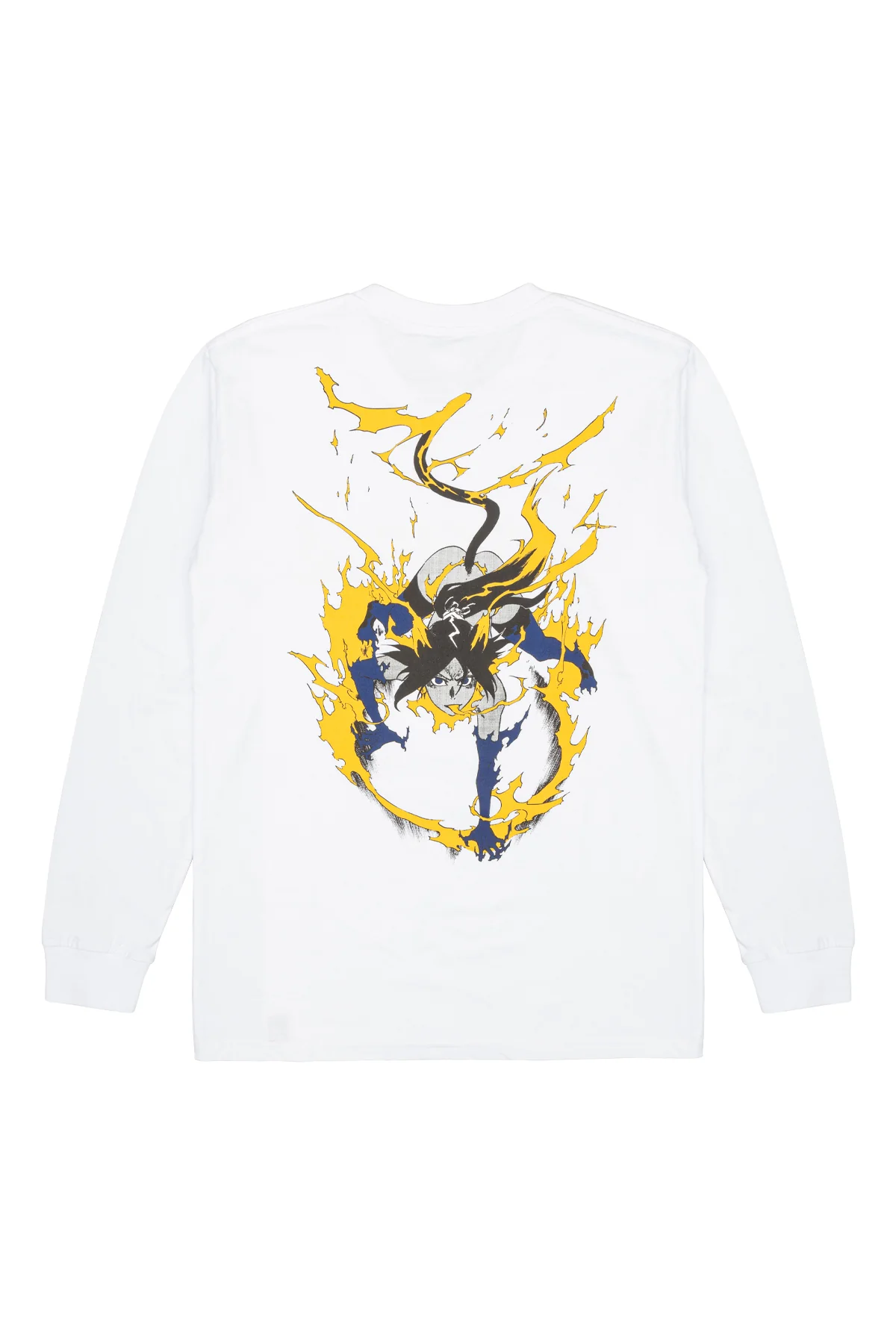 BLEACH's Thousand-Year Blood War Arc Yoruichi Long Sleeve Tee - White