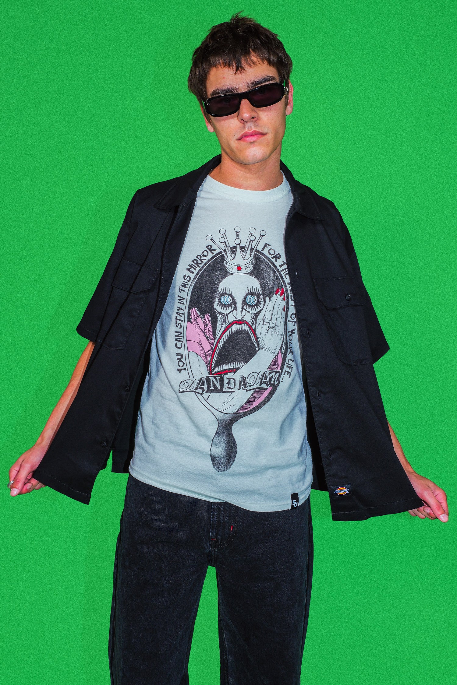 DDD Mirror Mirror Tee - White