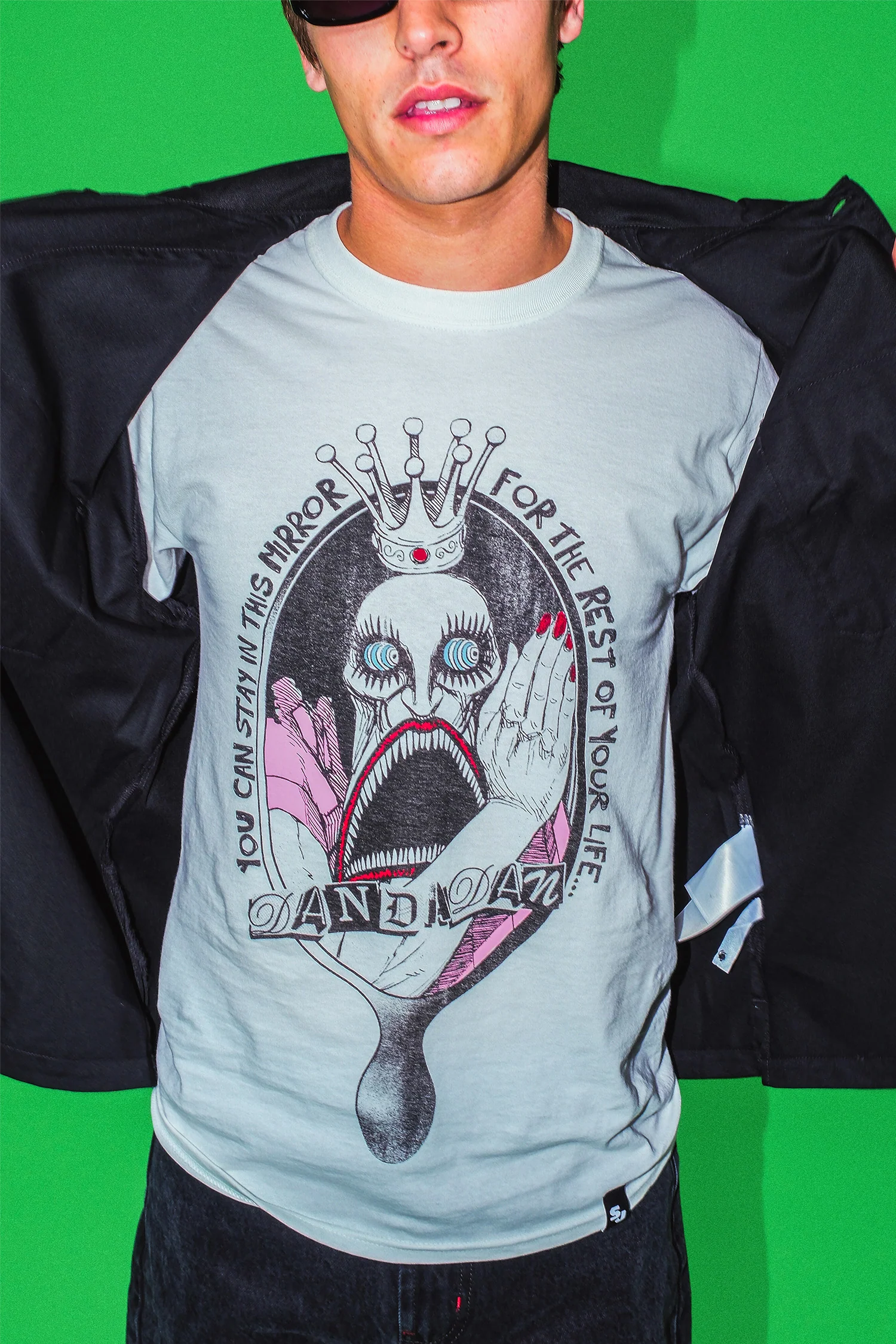 DDD Mirror Mirror Tee - White