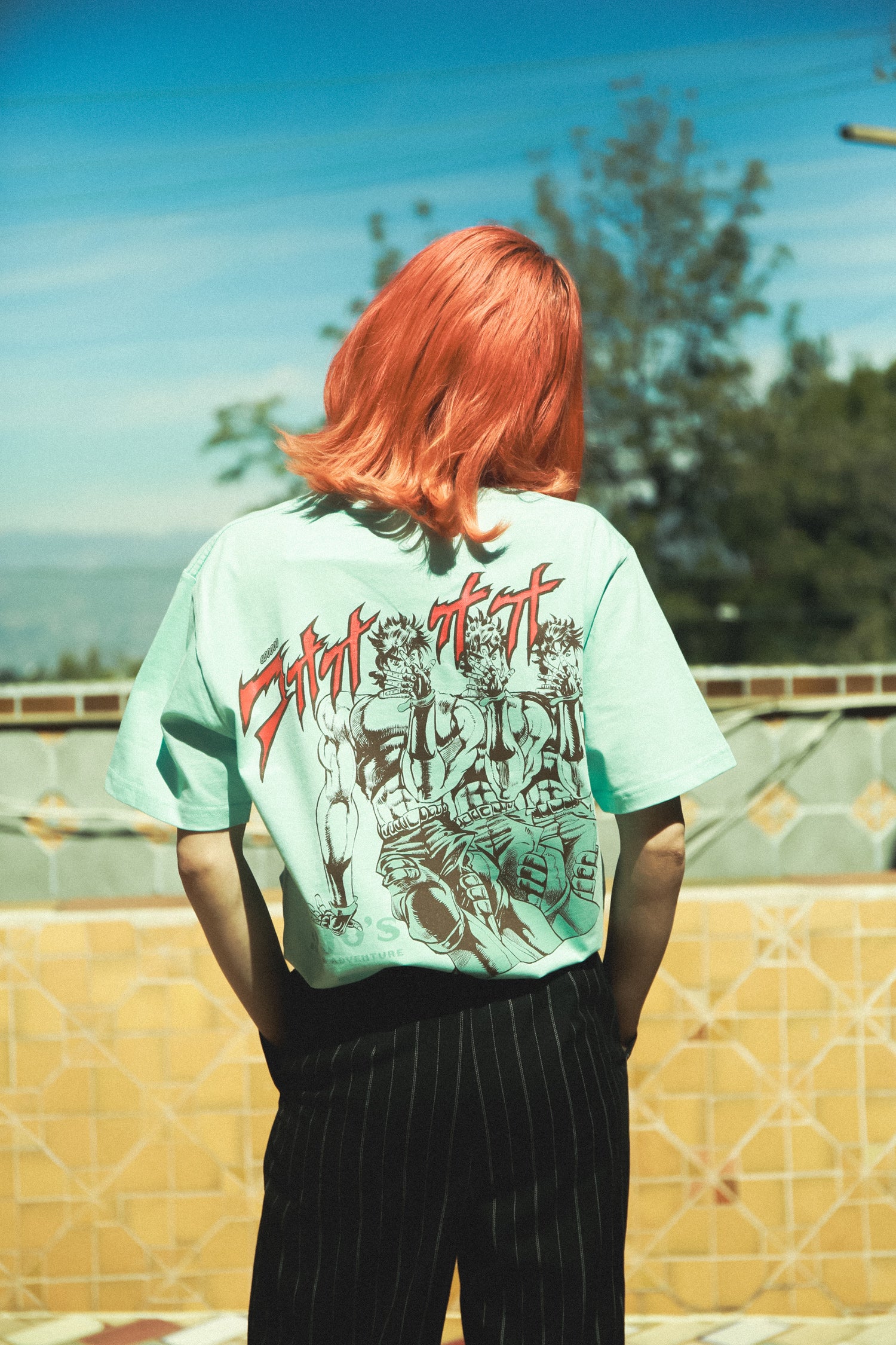 JoJo's Bizarre Adventure Battle Tendency Tee - Lagoon 2 JoJo's Bizarre Adventure Battle Tendency Tee - Lagoon