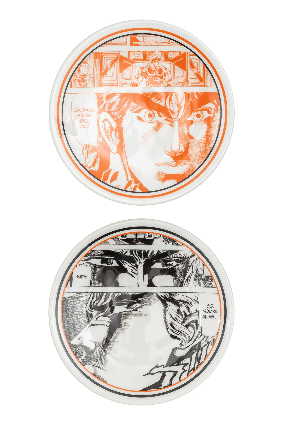 JoJo's Bizarre Adventure Phantom Blood Porcelain Tea Cup and Saucer Set 4 JoJo's Bizarre Adventure Phantom Blood Porcelain Tea Cup and Saucer Set