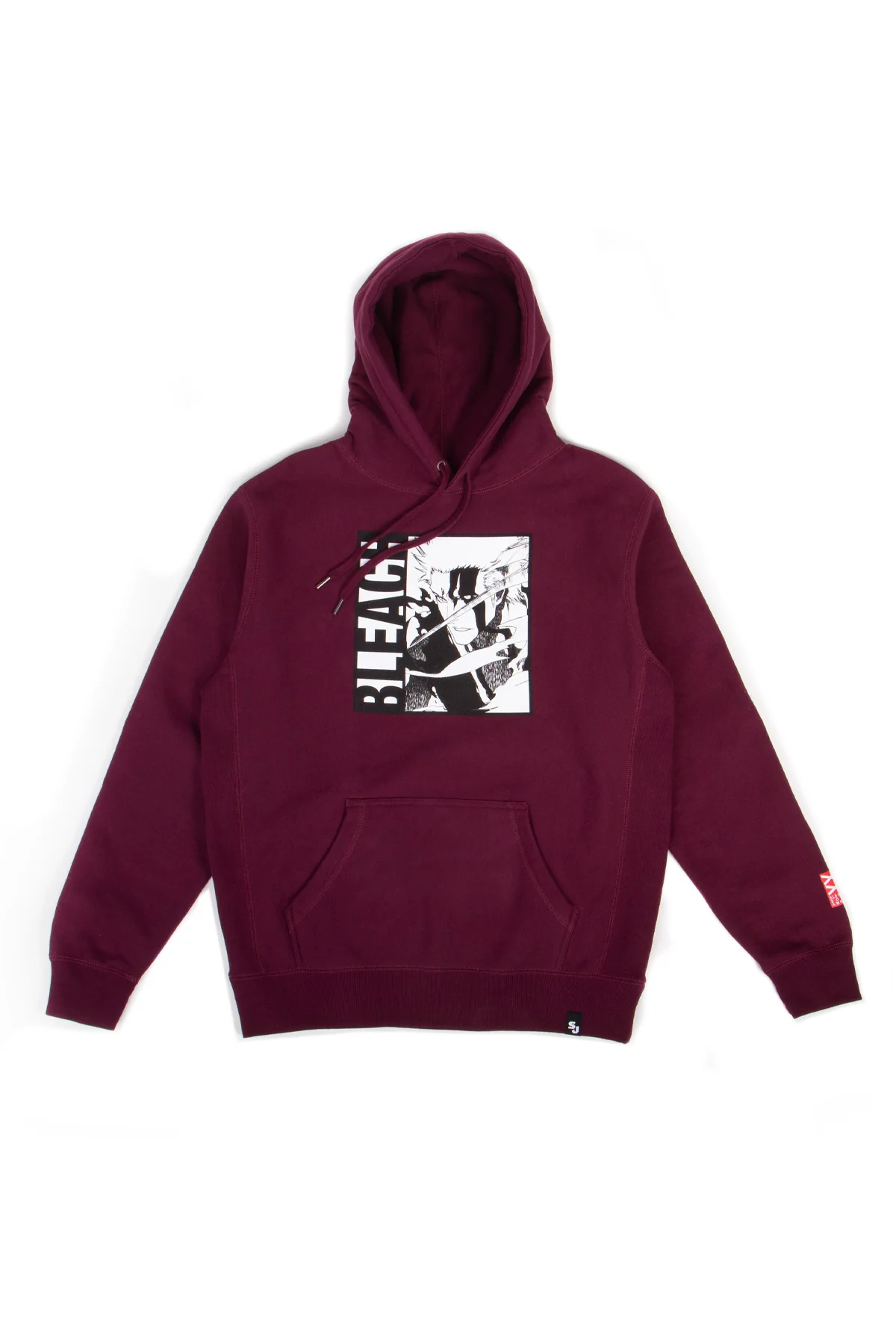 Bleach Ichigo Face Hoodie - Maroon 3 Bleach Ichigo Face Hoodie - Maroon