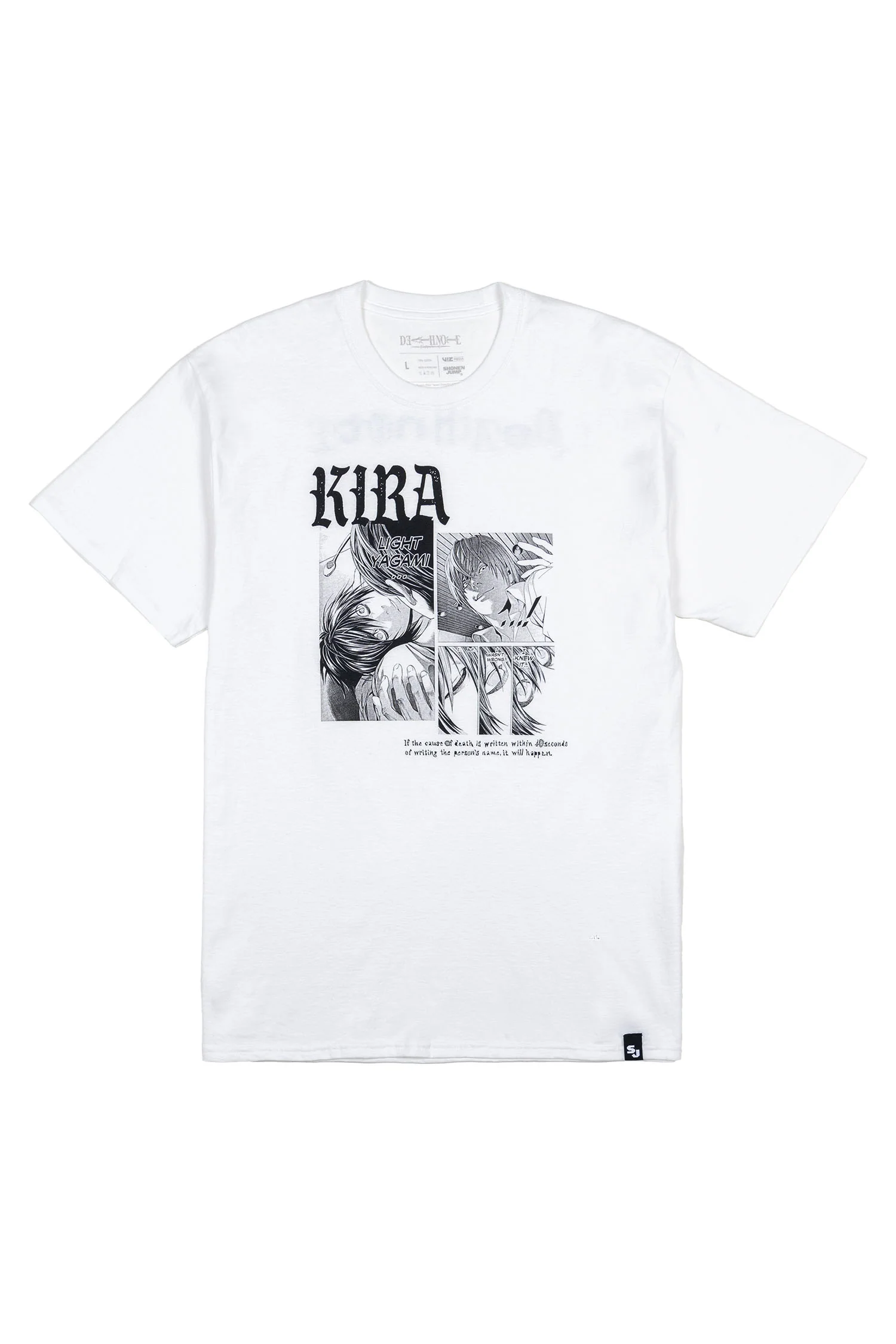 Death Note I Knew It Kira Tee - White 3 Death Note I Knew It Kira Tee - White