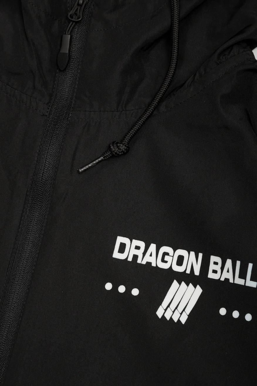 Dragon Ball: Freeza Arc Curse You 3/4 Zip Anorak Jacket - Black