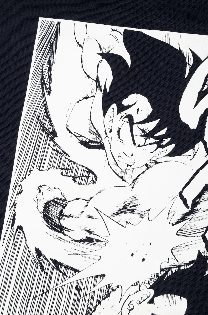 Dragon Ball: Saiyan Arc Goku vs Vegeta Hoodie - Navy 4 Dragon Ball: Saiyan Arc Goku vs Vegeta Hoodie - Navy