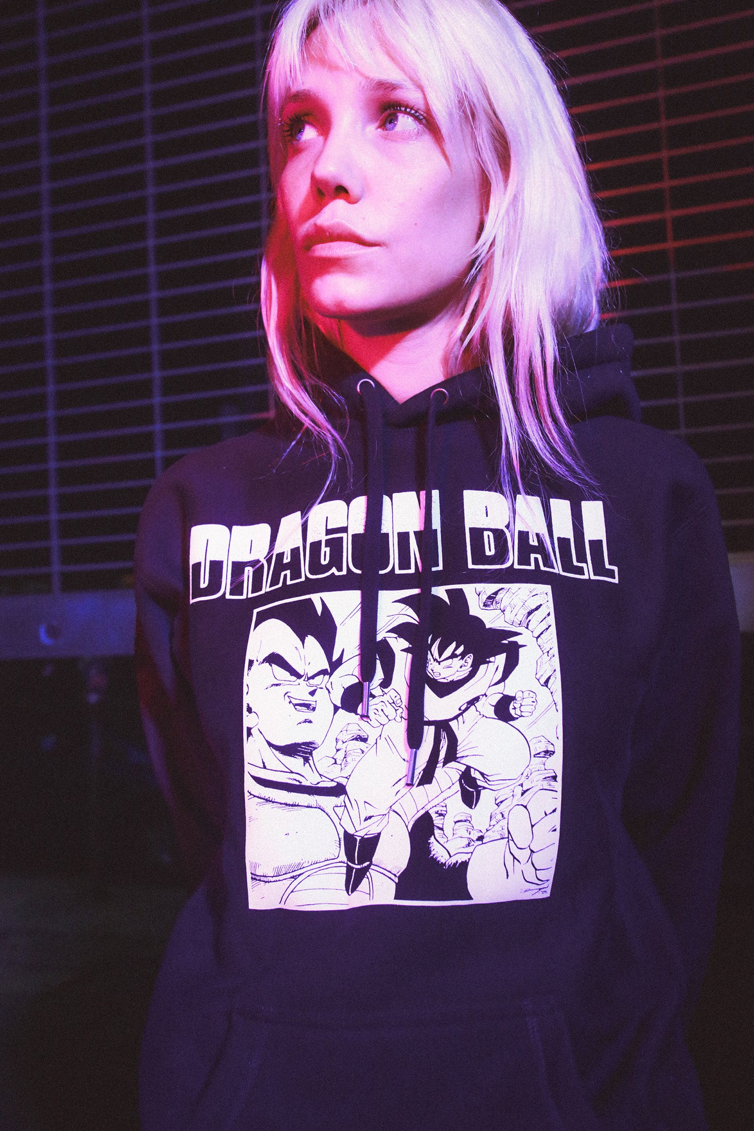 Dragon Ball: Saiyan Arc Goku vs Vegeta Hoodie - Navy 5 Dragon Ball: Saiyan Arc Goku vs Vegeta Hoodie - Navy
