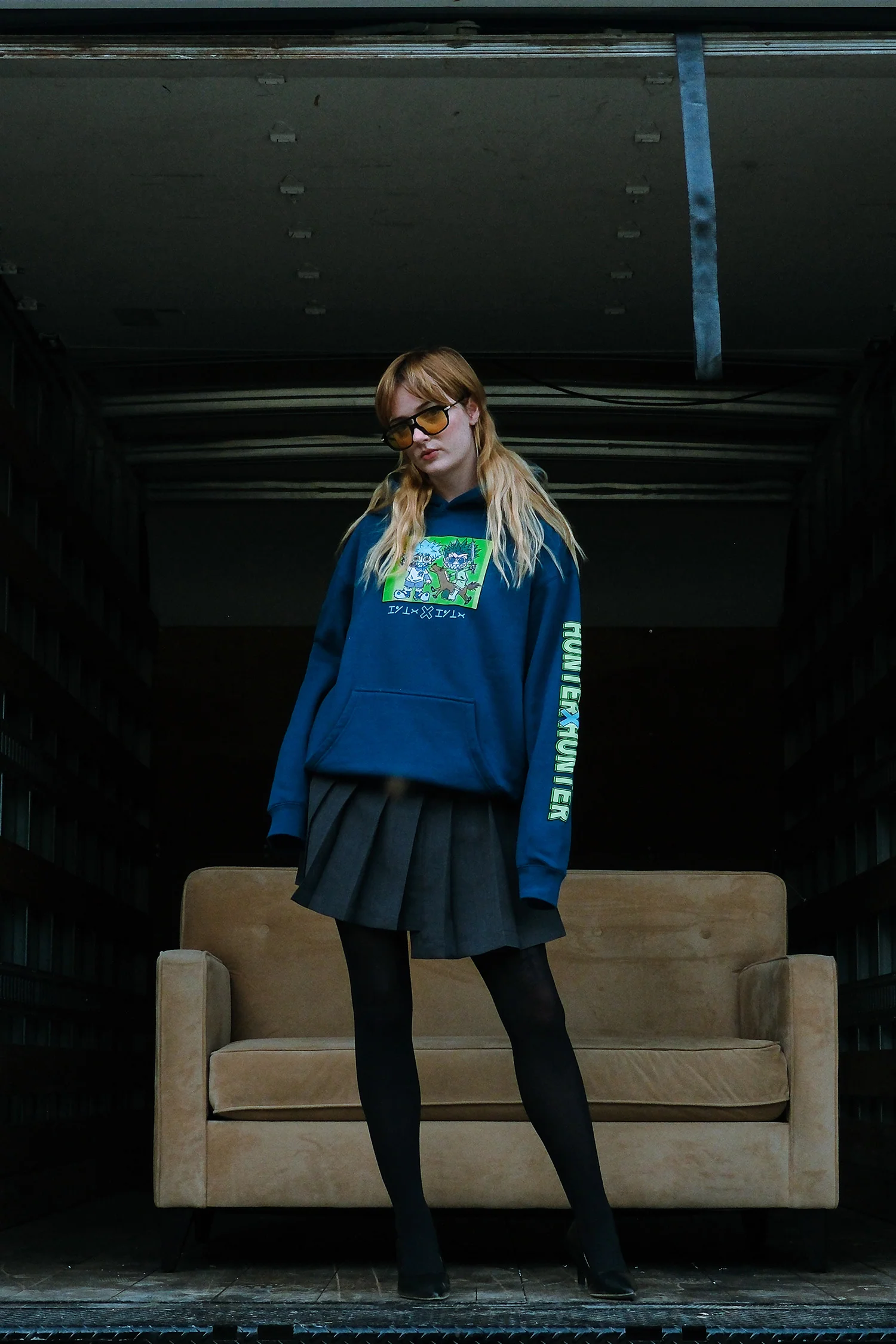 Hunter x Hunter BFFs Pullover Hoodie - Poseidon Blue