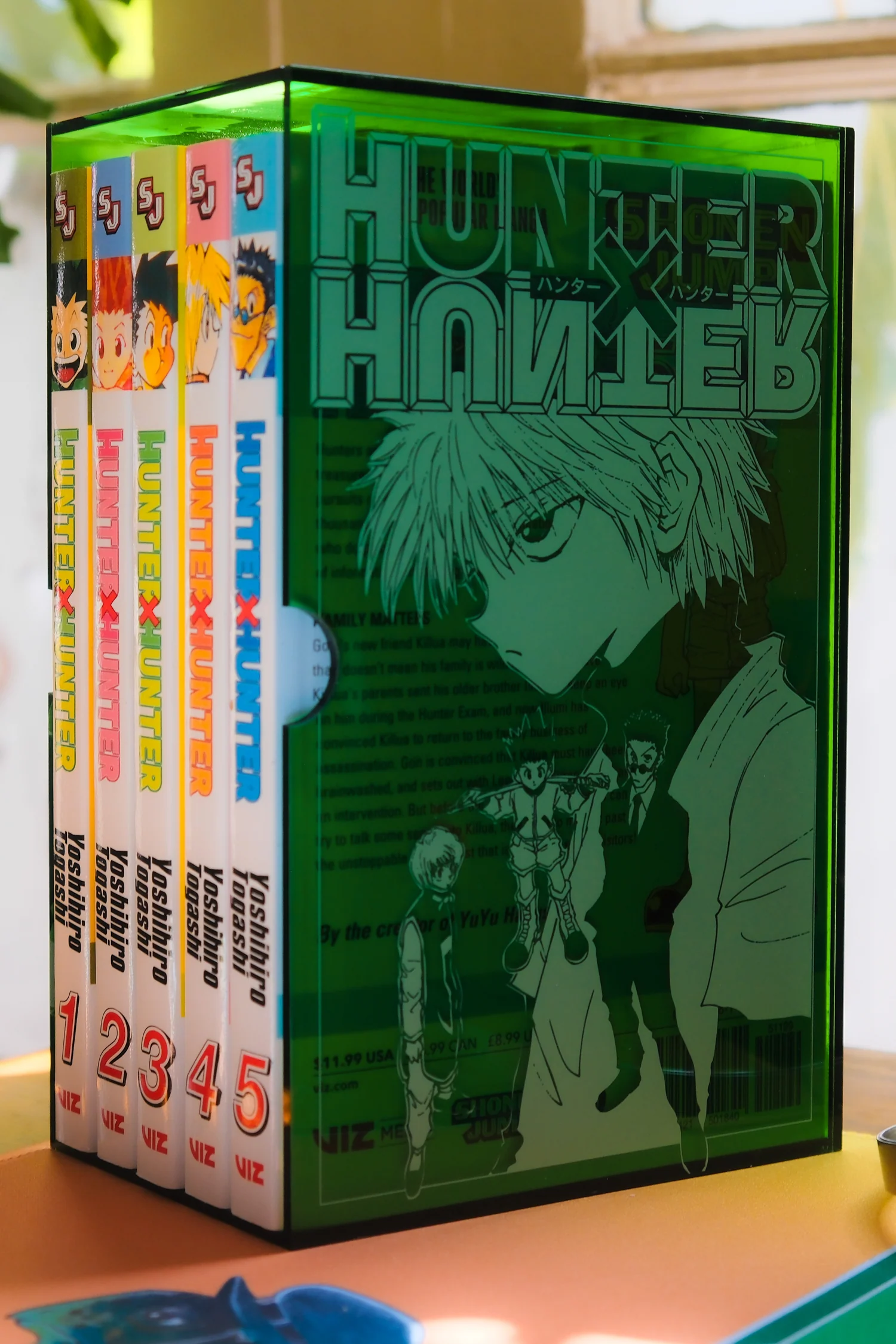 Hunter x Hunter Acrylic Manga Slip Case for Vol. 1 - 5 - Hunter Exam Arc