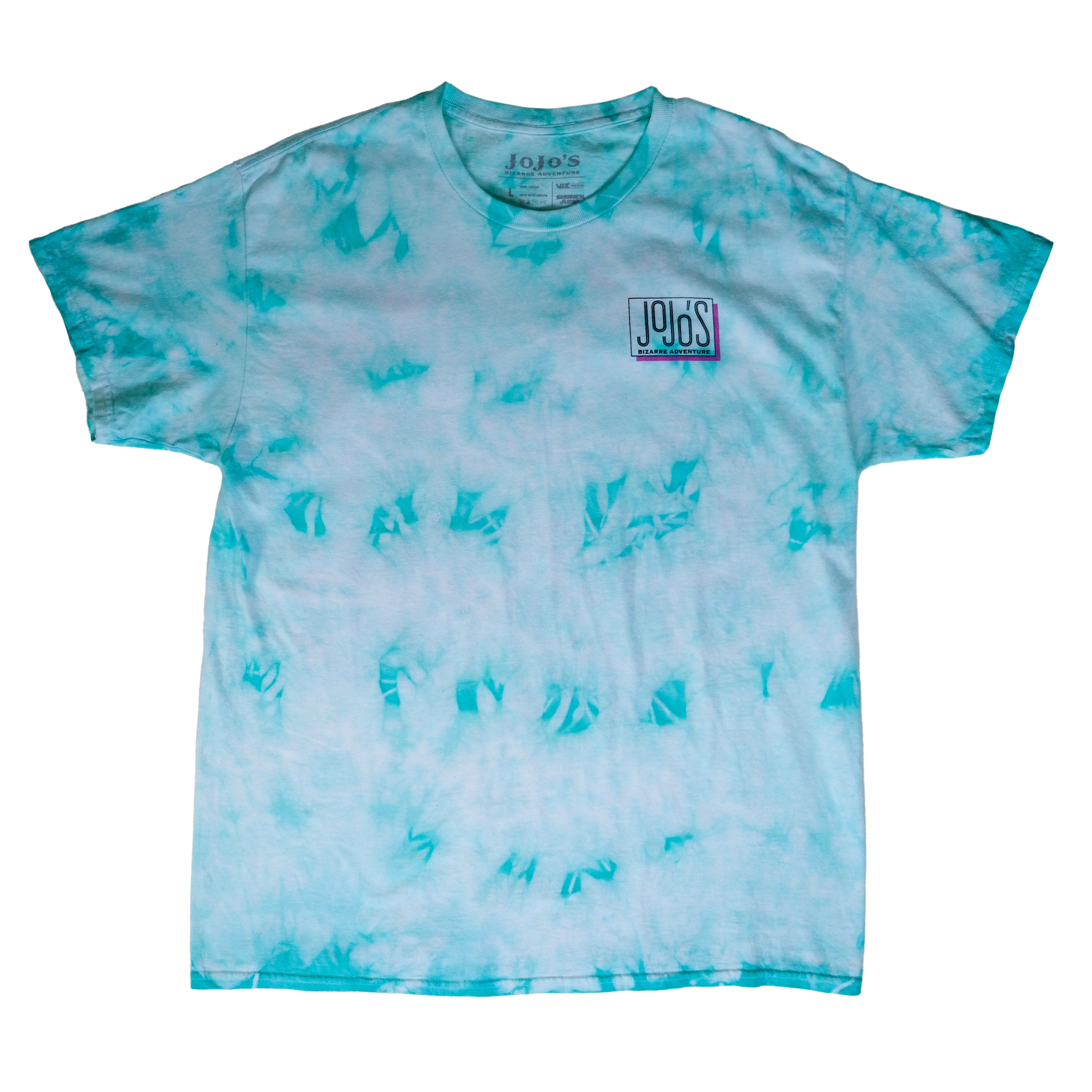 JoJo's Bizarre Adventure: Part 4 Diamond Is Unbreakable Josuke Mineral Wash Tee - Mint Crystal 4 JoJo's Bizarre Adventure: Part 4 Diamond Is Unbreakable Josuke Mineral Wash Tee - Mint Crystal