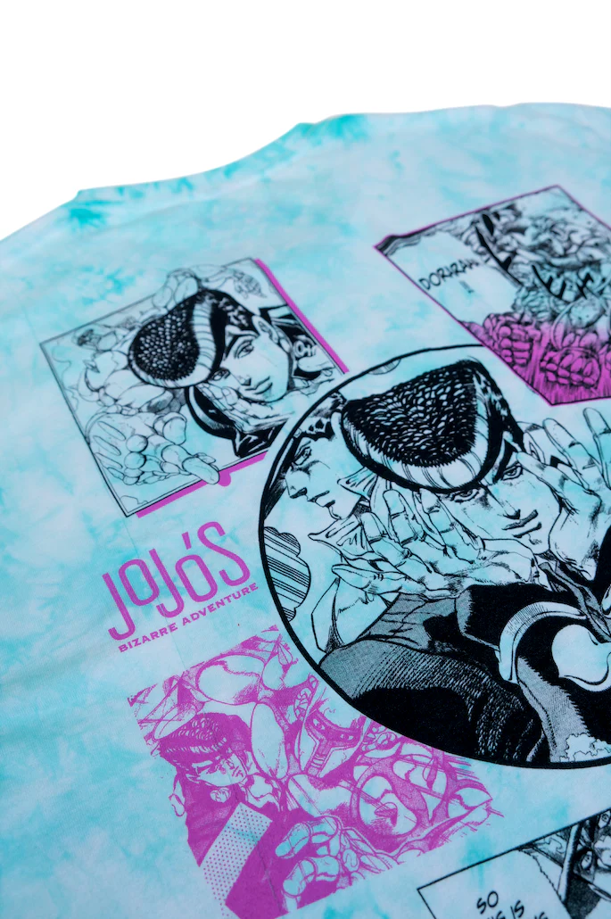 JoJo's Bizarre Adventure: Part 4 Diamond Is Unbreakable Josuke Mineral Wash Tee - Mint Crystal 7 JoJo's Bizarre Adventure: Part 4 Diamond Is Unbreakable Josuke Mineral Wash Tee - Mint Crystal