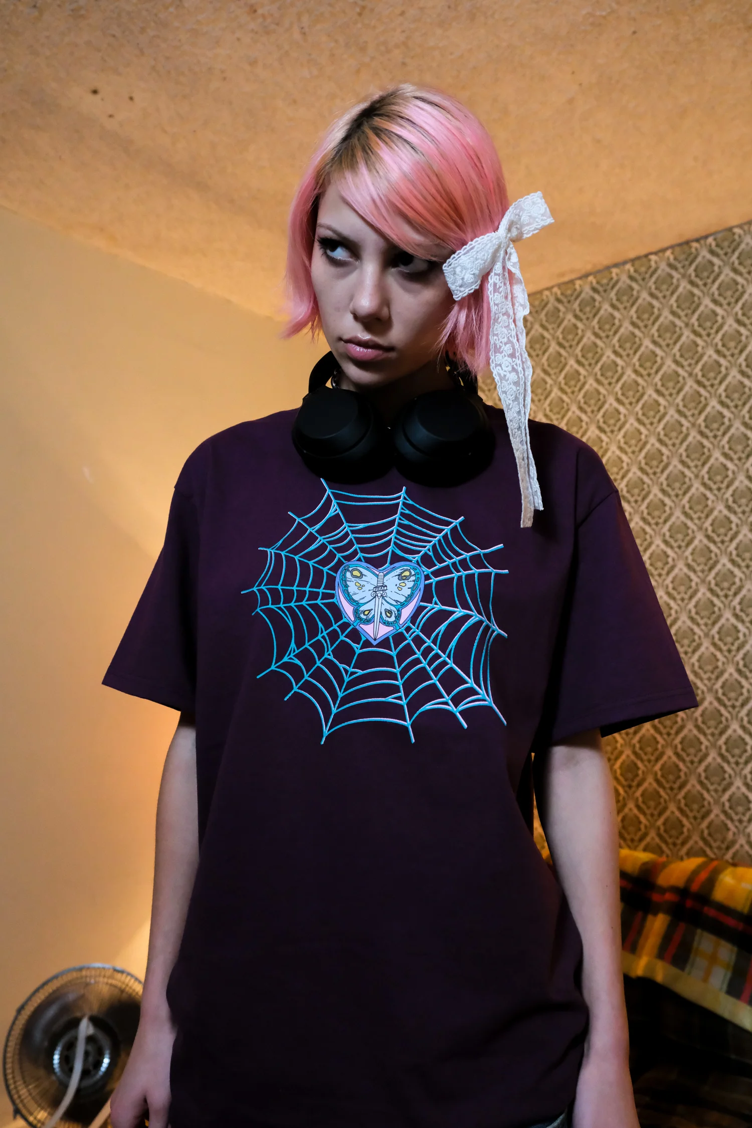JoJo's Bizarre Adventure: Part 6 Stone Ocean Jolyne Tee - Eggplant