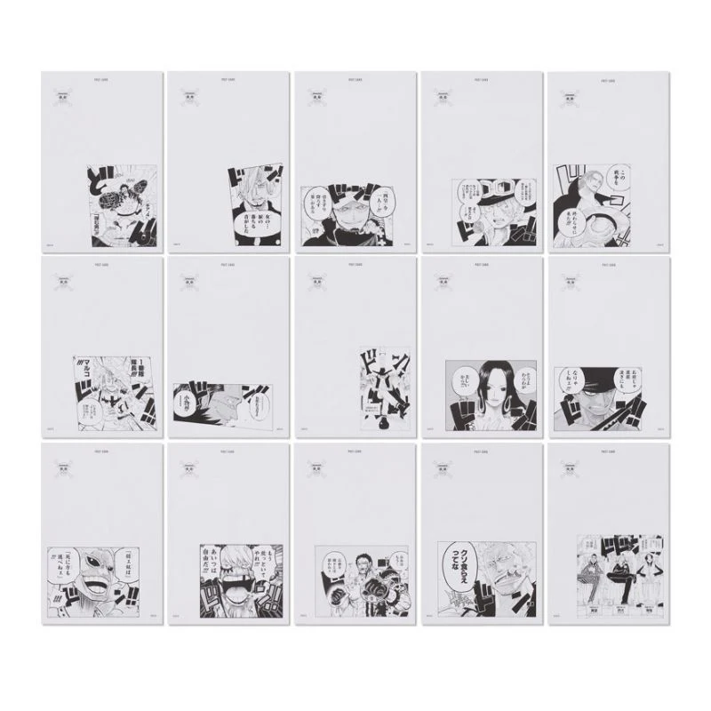 ONE PIECE Blind Sound Effect Postcard Collection Vol. 2 (15 Types in total)