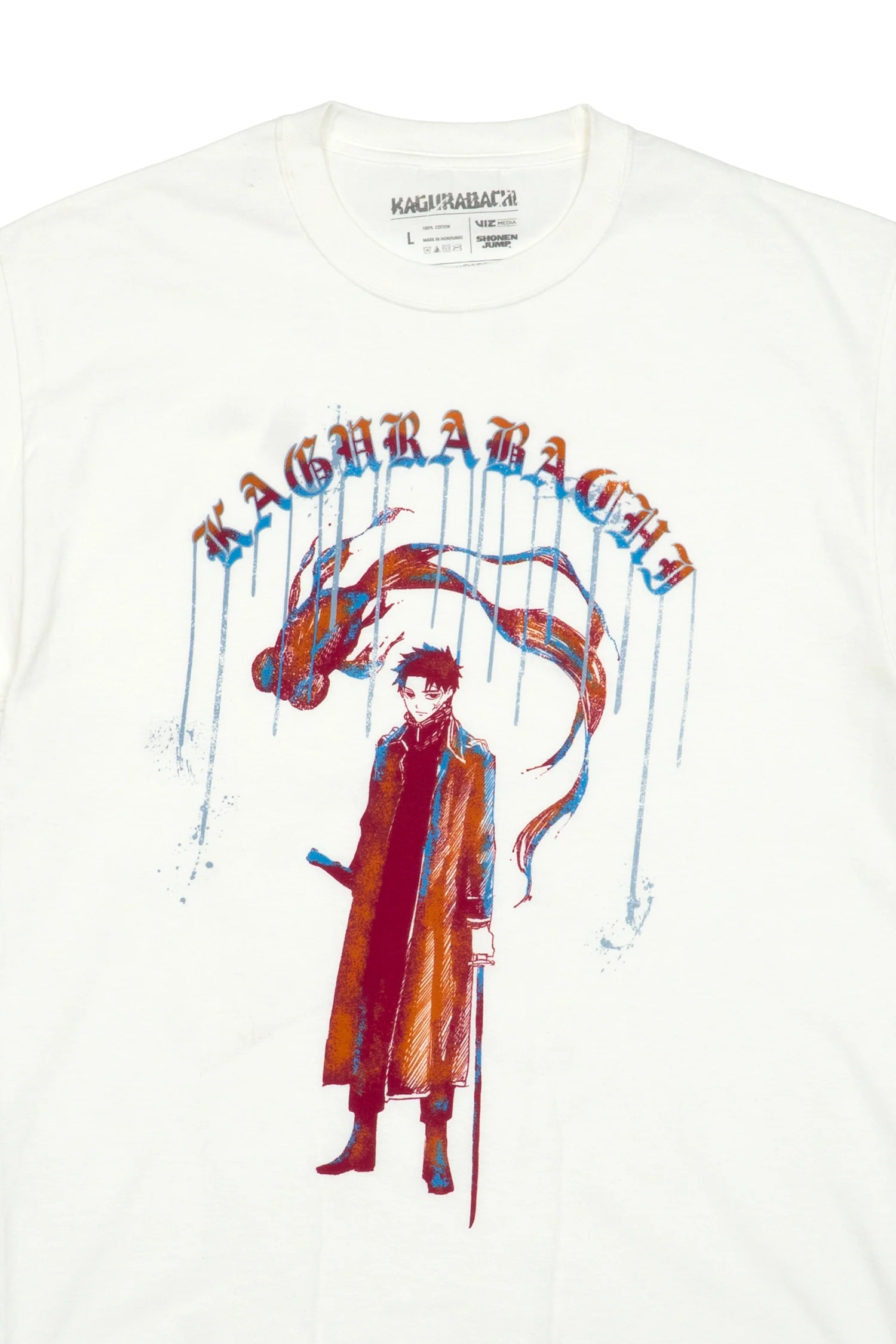 Kagurabachi Drip Logo Tee - White