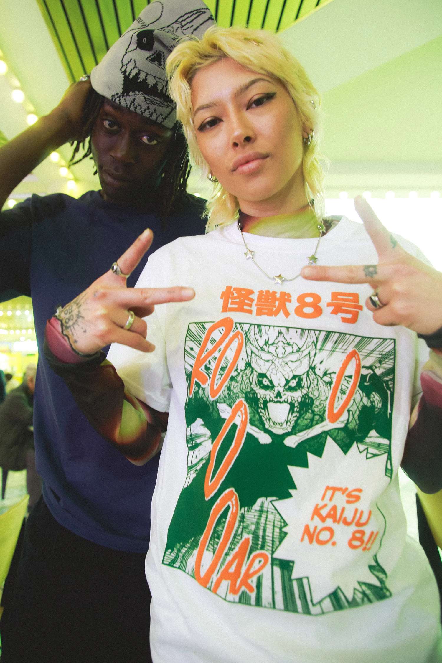 Kaiju No. 8 It's Kaiju no. 8!! Tee - White 3 Kaiju No. 8 It's Kaiju no. 8!! Tee - White