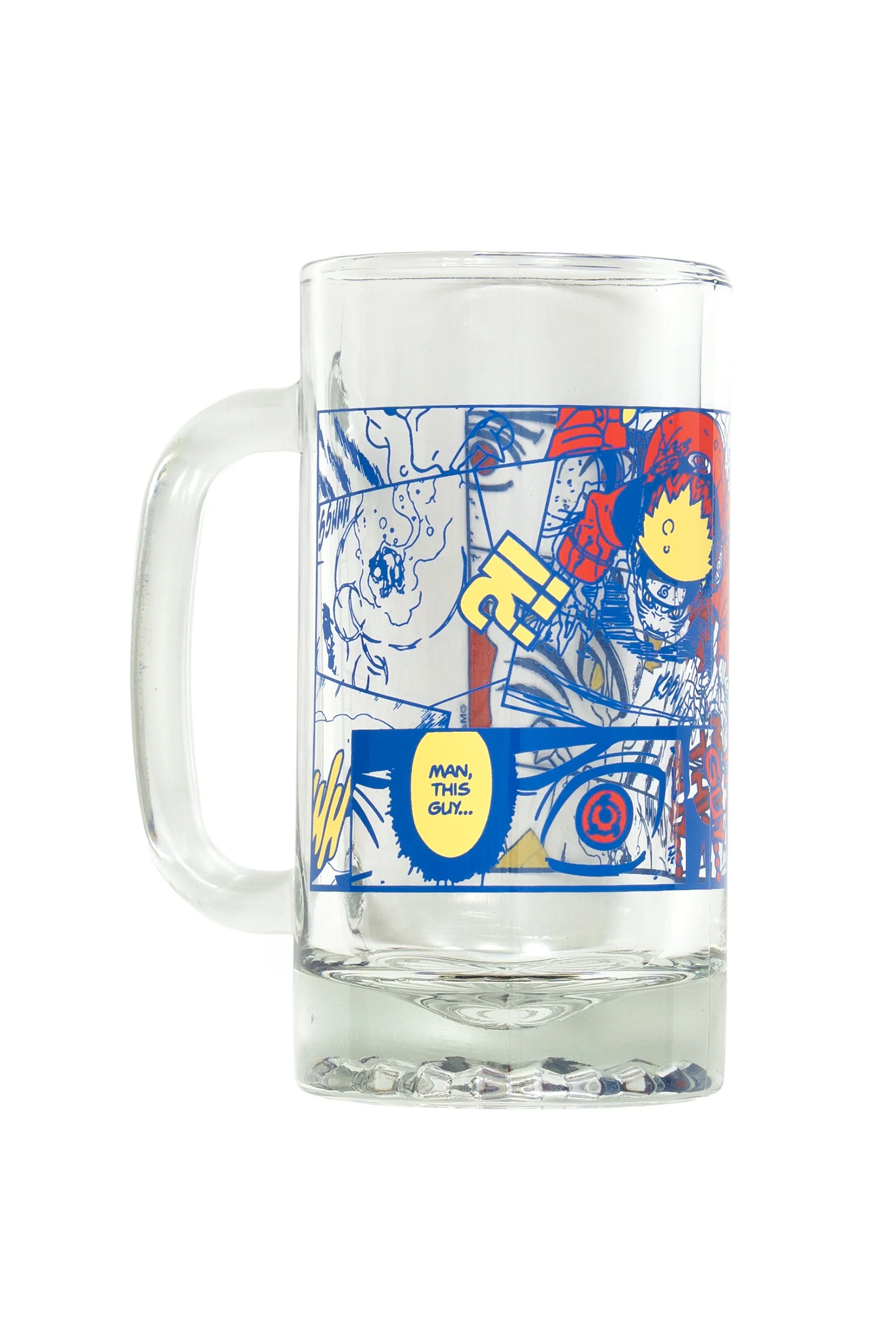 Naruto VS Sasuke Glass Stein 18 oz.