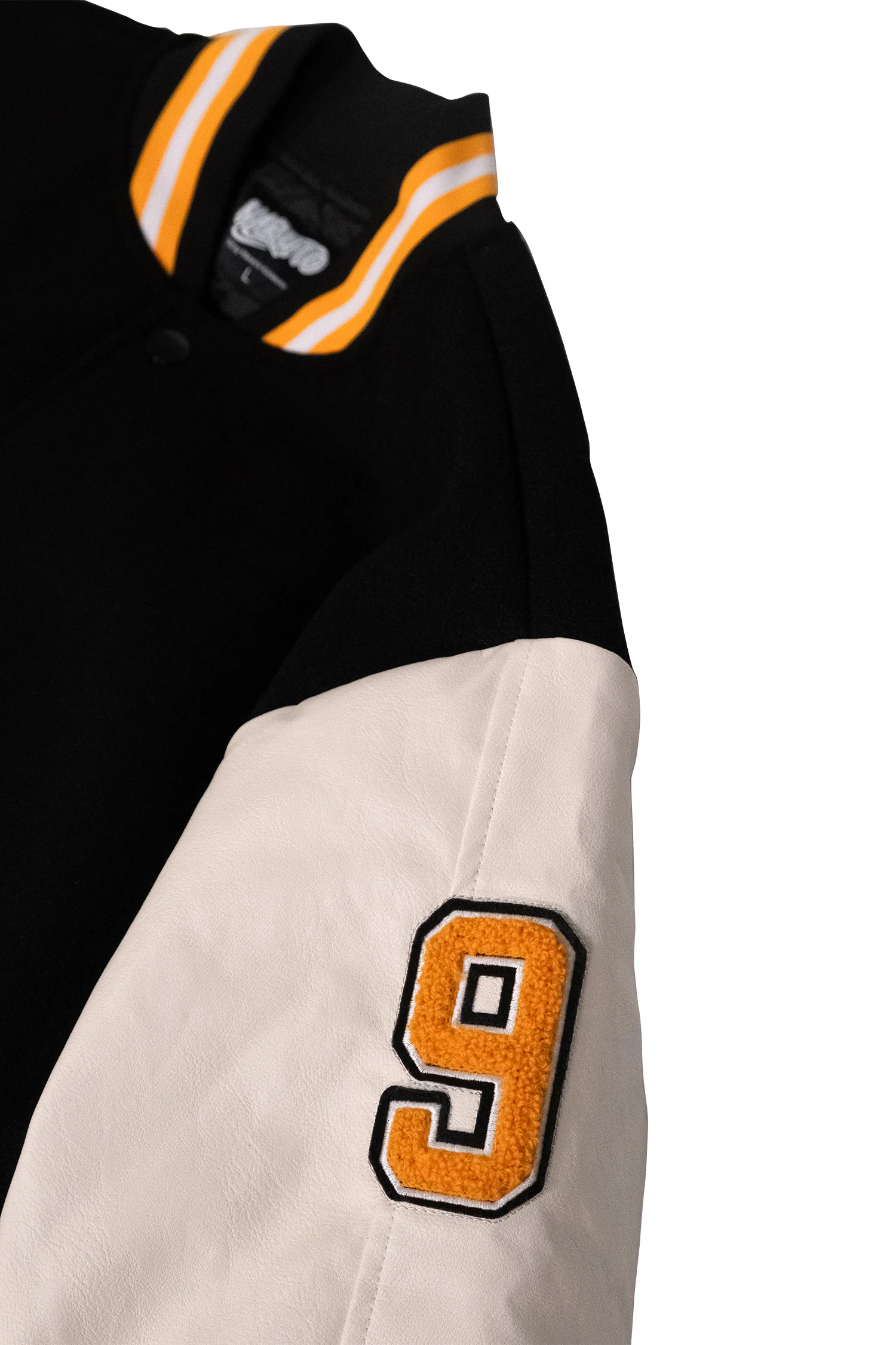 Naruto 25th Varsity Jacket - Black 5 Naruto 25th Varsity Jacket - Black
