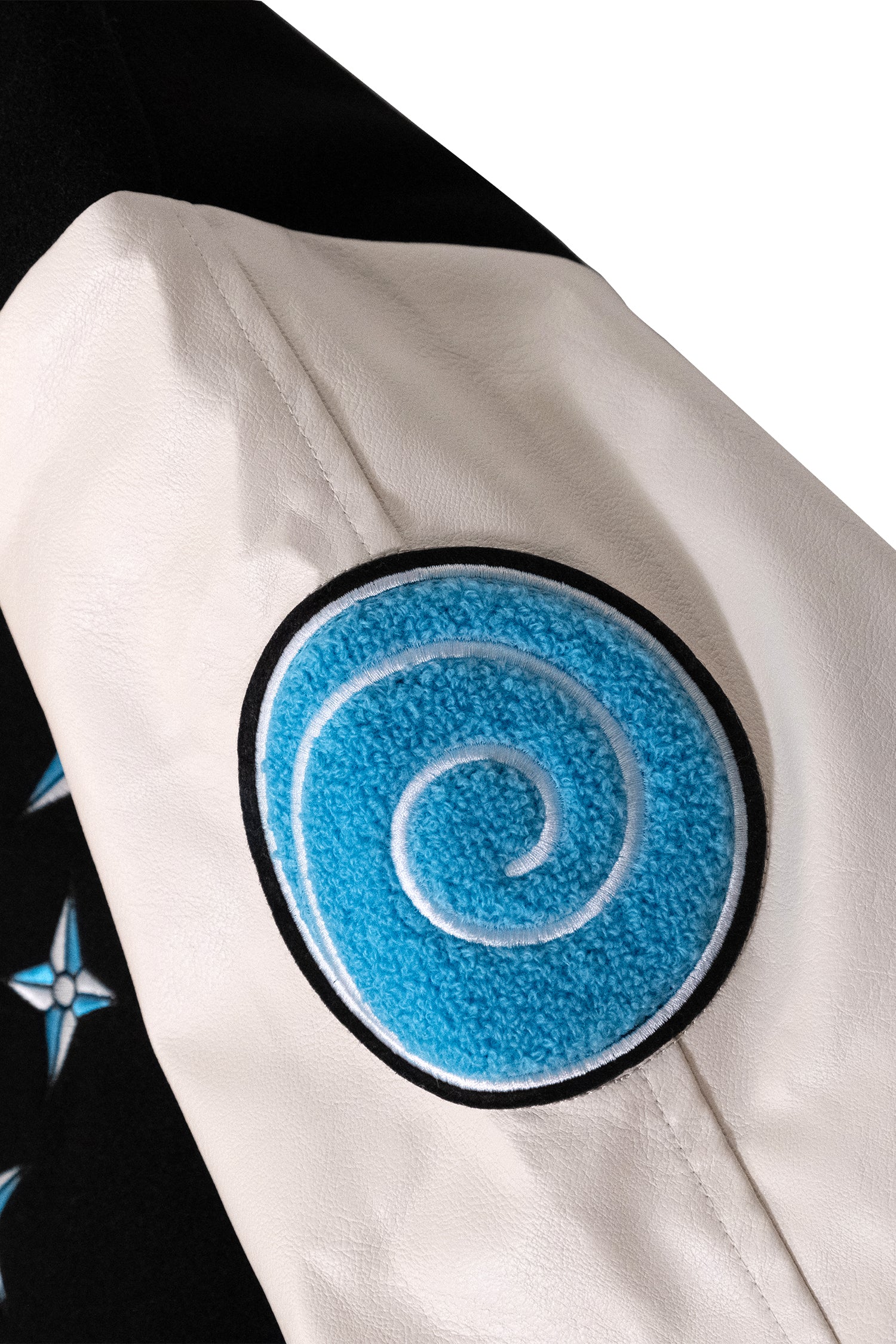 Naruto 25th Varsity Jacket - Black 6 Naruto 25th Varsity Jacket - Black
