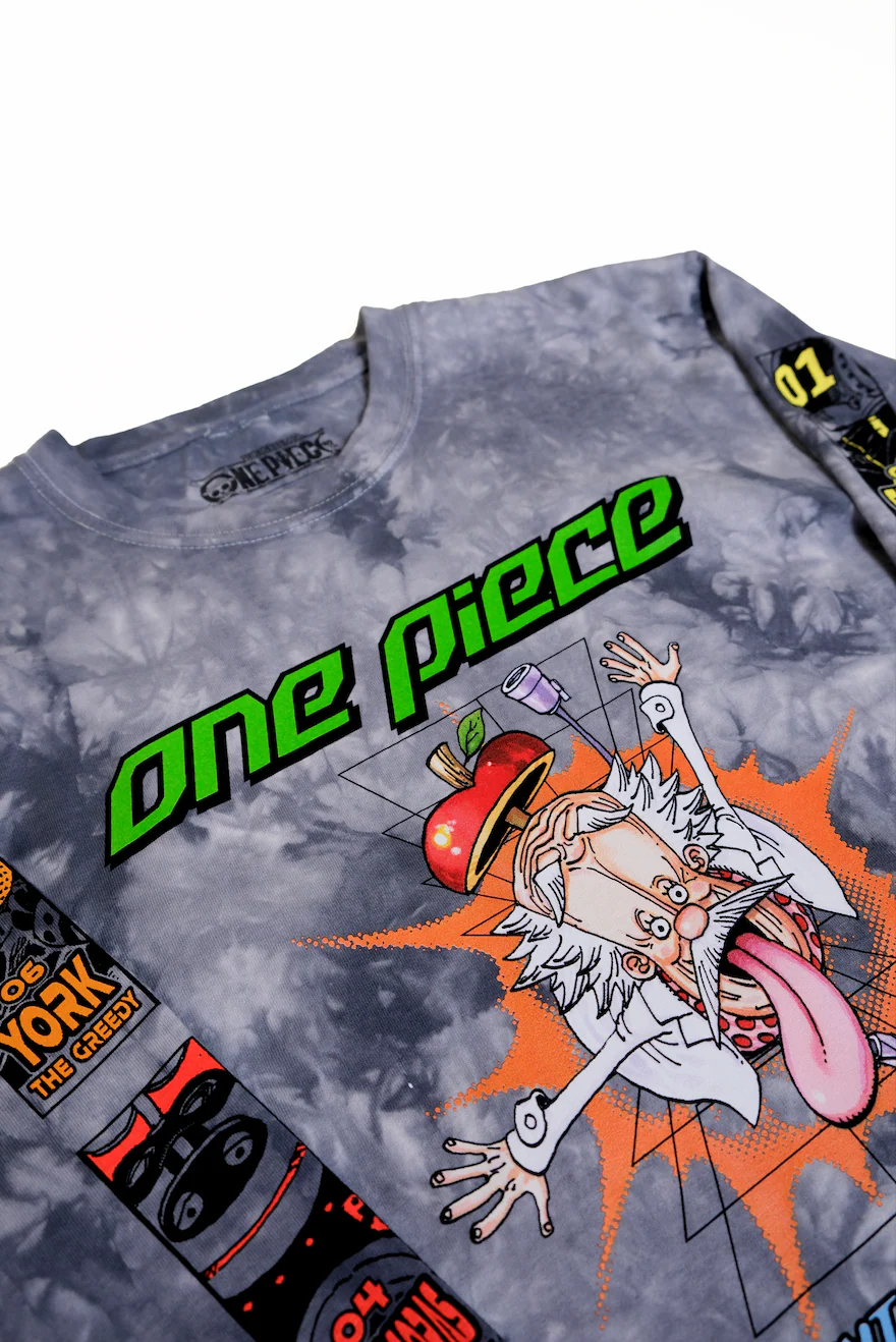 One Piece Vega Punks Mineral Wash LS Tee - Silver Crystal 7 One Piece Vega Punks Mineral Wash LS Tee - Silver Crystal