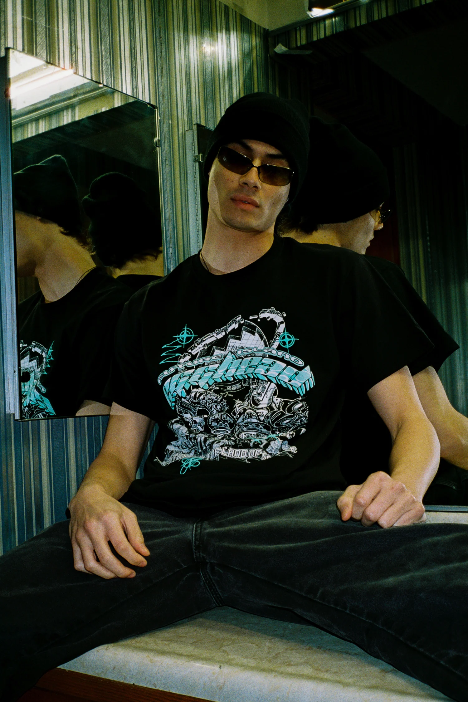 One Piece Egghead Adventures Tee - Black