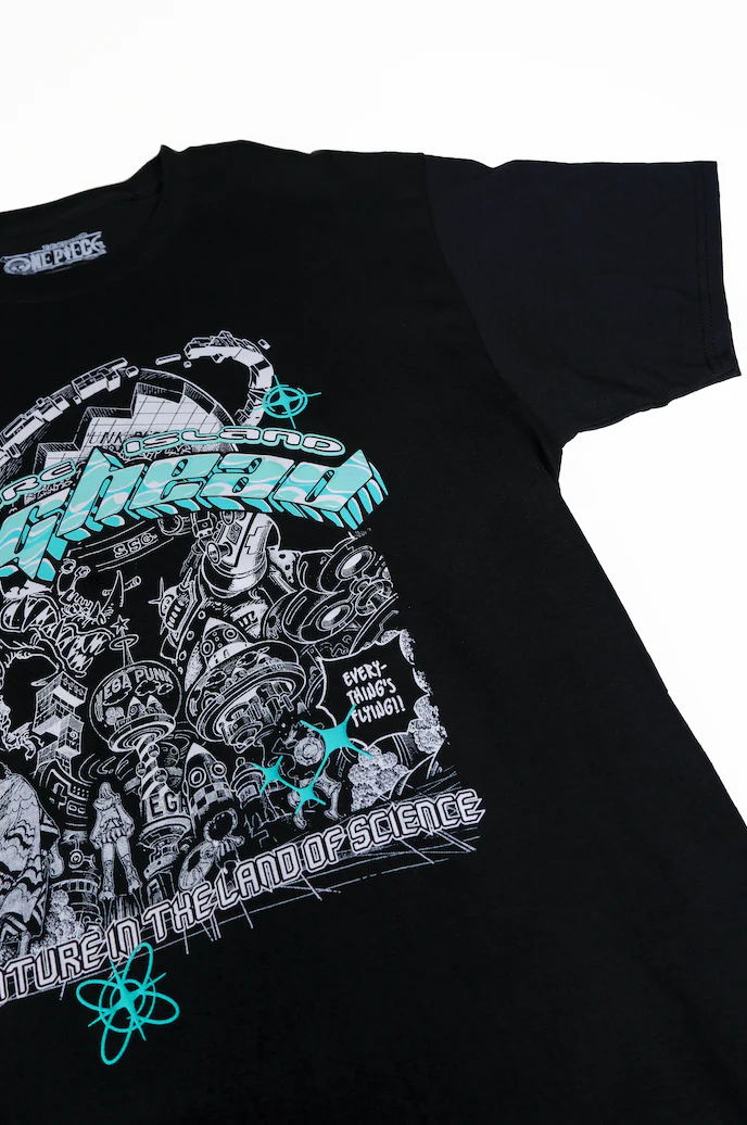 One Piece Egghead Adventures Tee - Black