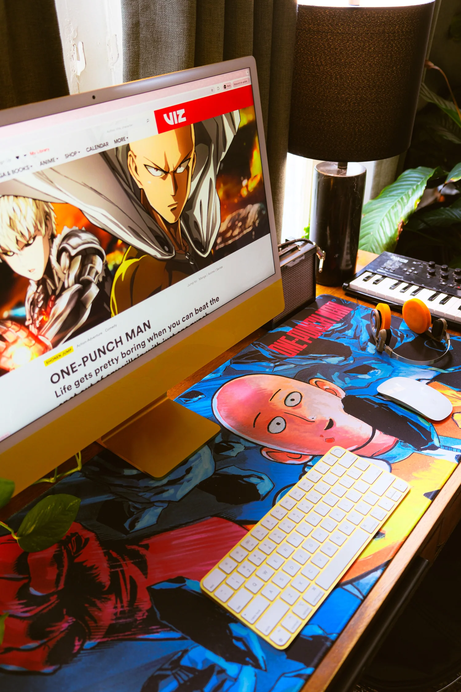 One Punch Man XL Desk Mat