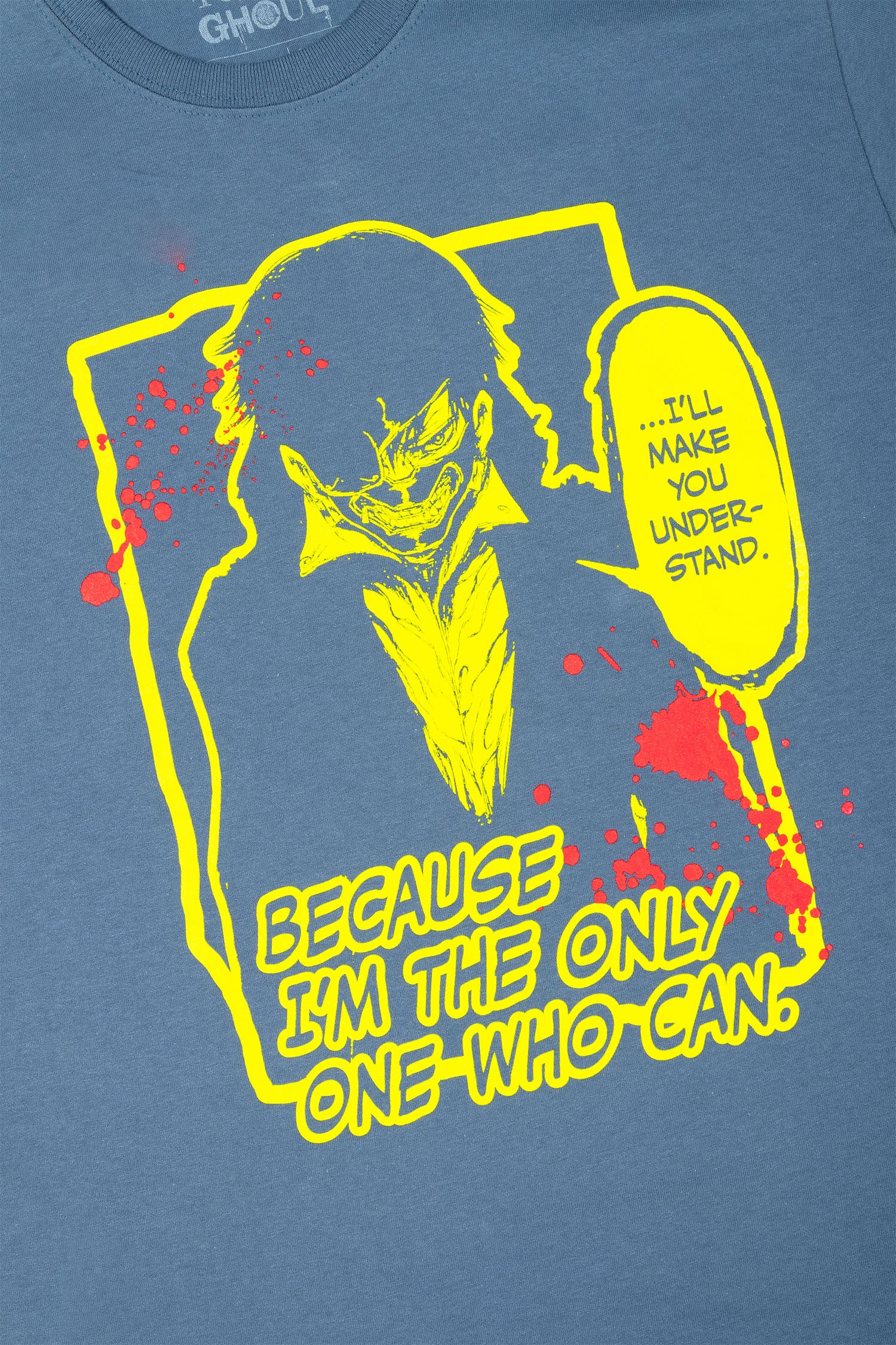 Tokyo Ghoul Ken Kaneki Can Tee - Steel Blue 5 Tokyo Ghoul Ken Kaneki Can Tee - Steel Blue