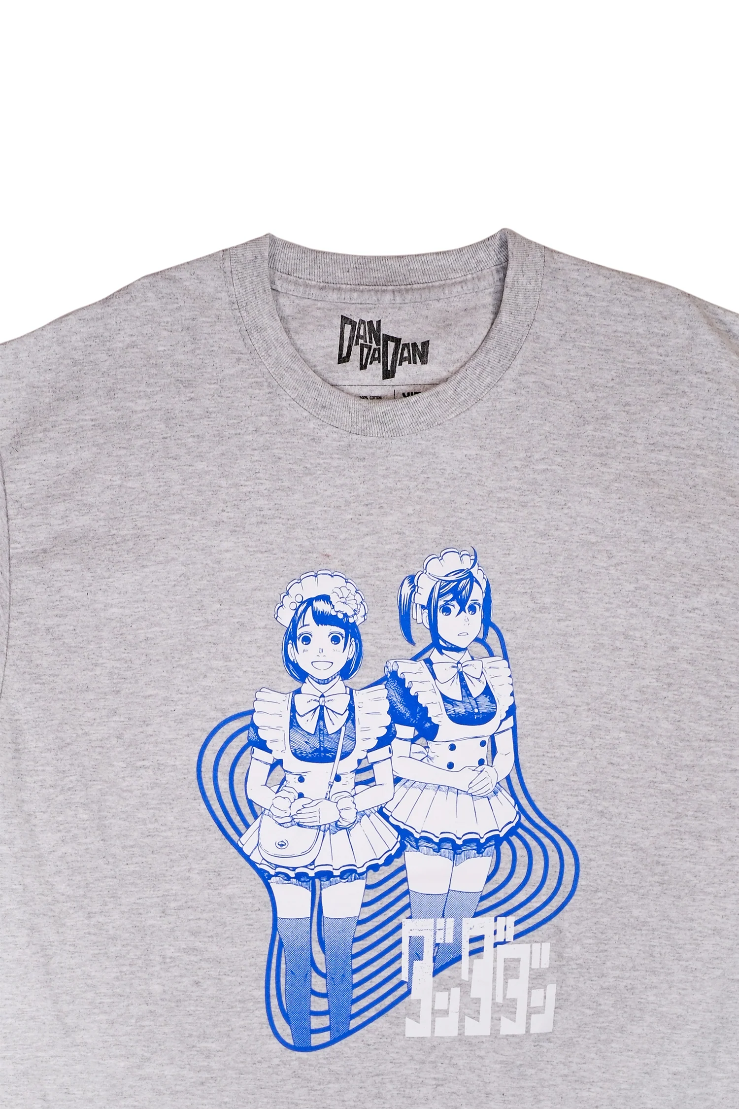 Dan Da Dan Momo Maid Tee - Ash 2 Dan Da Dan Momo Maid Tee - Ash