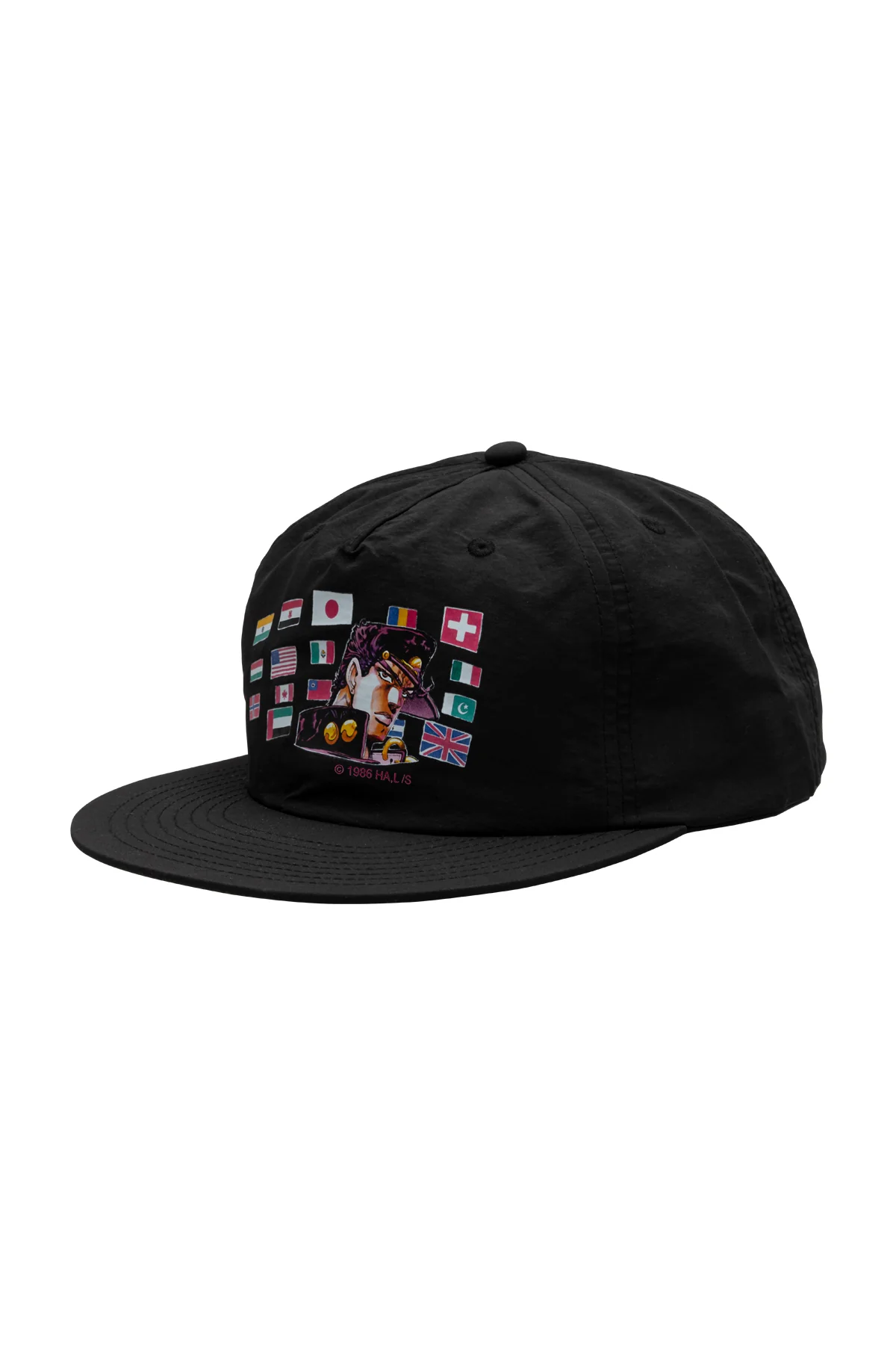 JoJo's Bizarre Adventure Stardust Crusaders Unstructured Hat - Black 2 JoJo's Bizarre Adventure Stardust Crusaders Unstructured Hat - Black