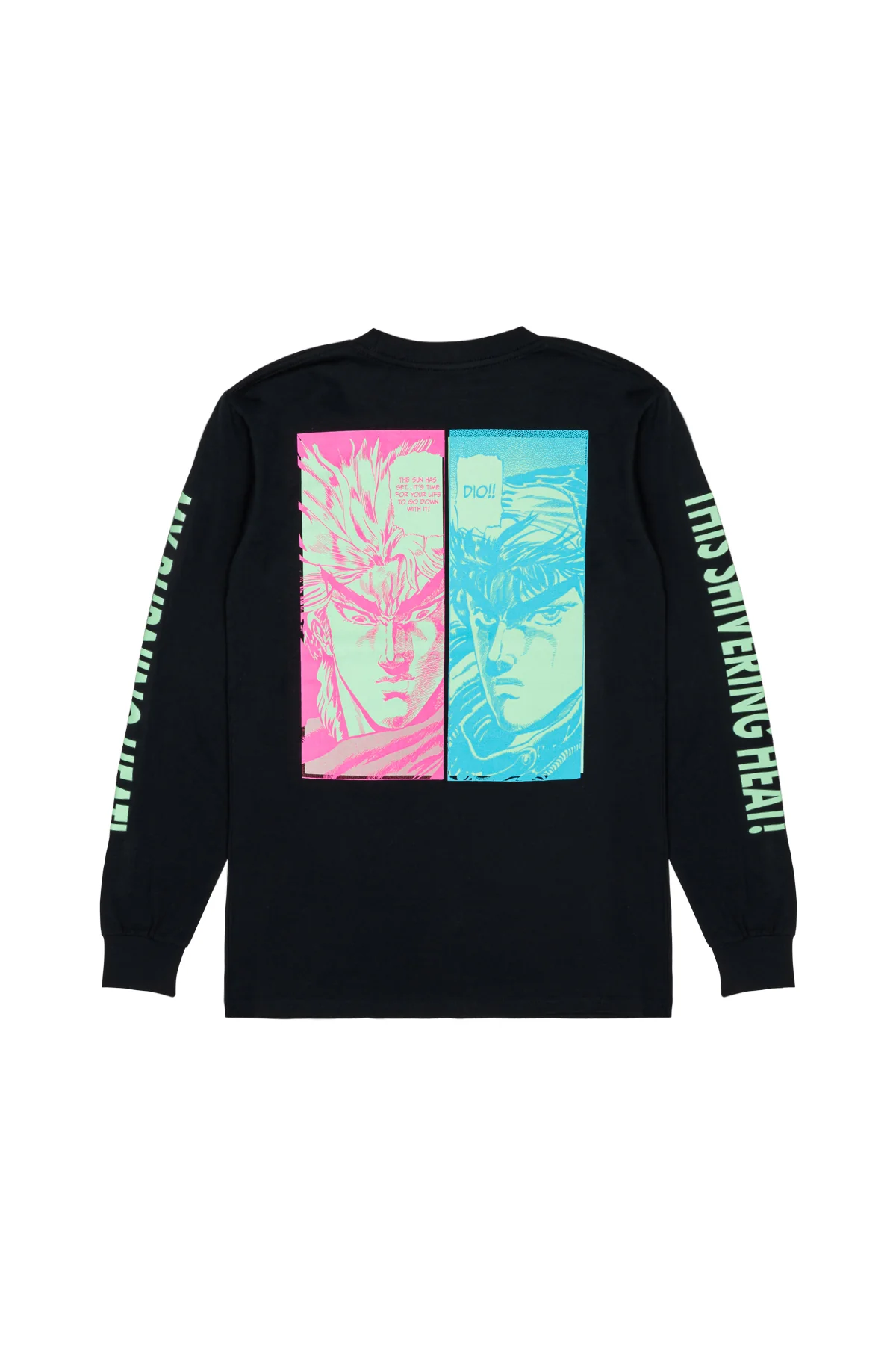 JoJo's Bizarre Adventure Stardust Crusaders Long Sleeve Tee - Navy 1 JoJo's Bizarre Adventure Stardust Crusaders Long Sleeve Tee - Navy