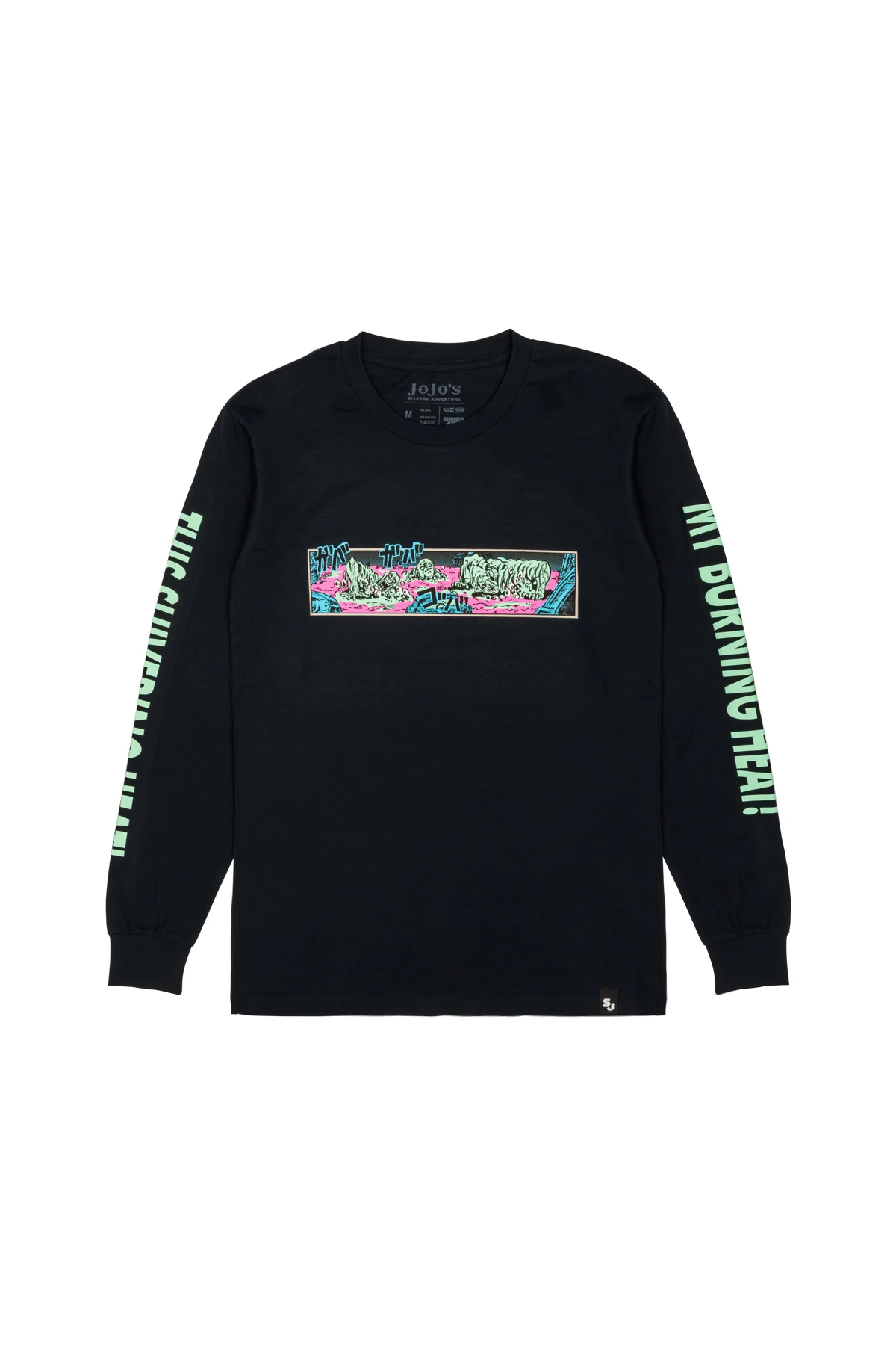 JoJo's Bizarre Adventure Stardust Crusaders Long Sleeve Tee - Navy 2 JoJo's Bizarre Adventure Stardust Crusaders Long Sleeve Tee - Navy