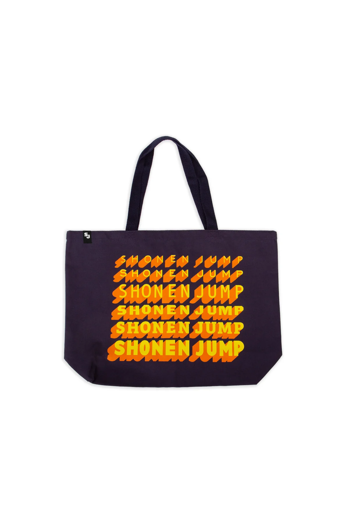 Shonen Jump Logo Stack Tote Bag - Black 1 Shonen Jump Logo Stack Tote Bag - Black