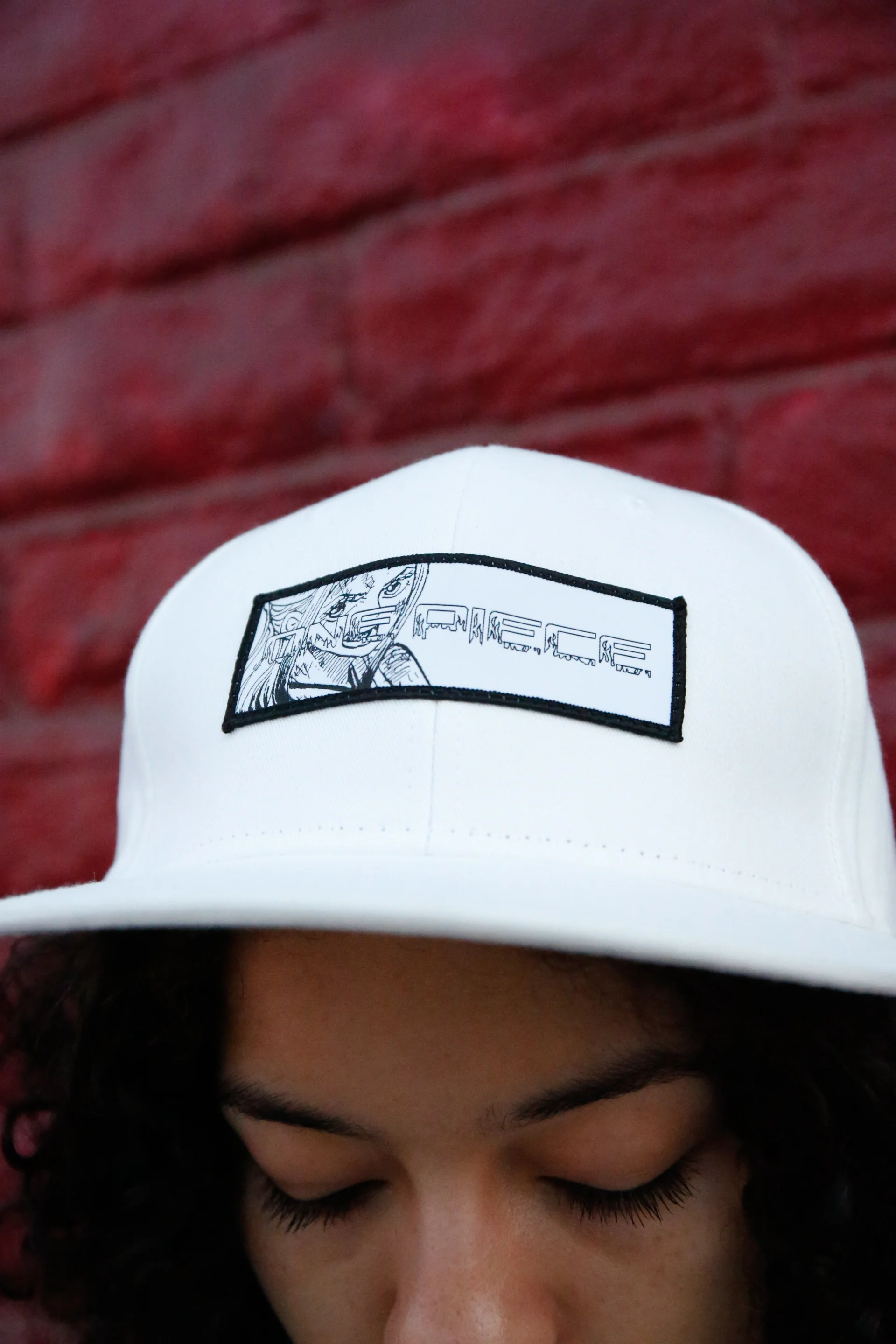 One Piece Yamato Snapback Hat - White 3 One Piece Yamato Snapback Hat - White