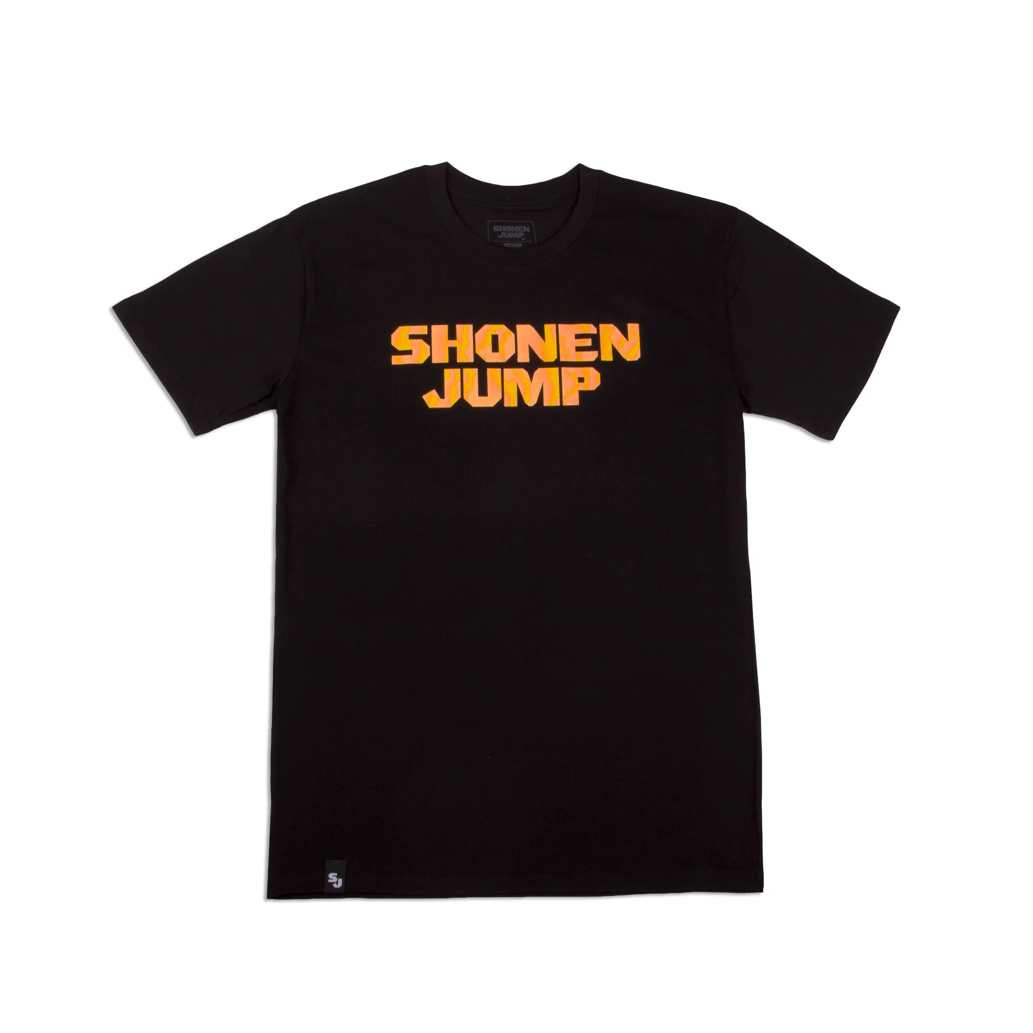 Shonen Jump Black Logo Tee - Black 2 Shonen Jump Black Logo Tee - Black