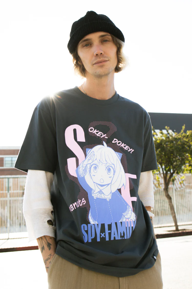 Spy x Family Anya Expression Tee - Petrol Blue 3 Spy x Family Anya Expression Tee - Petrol Blue