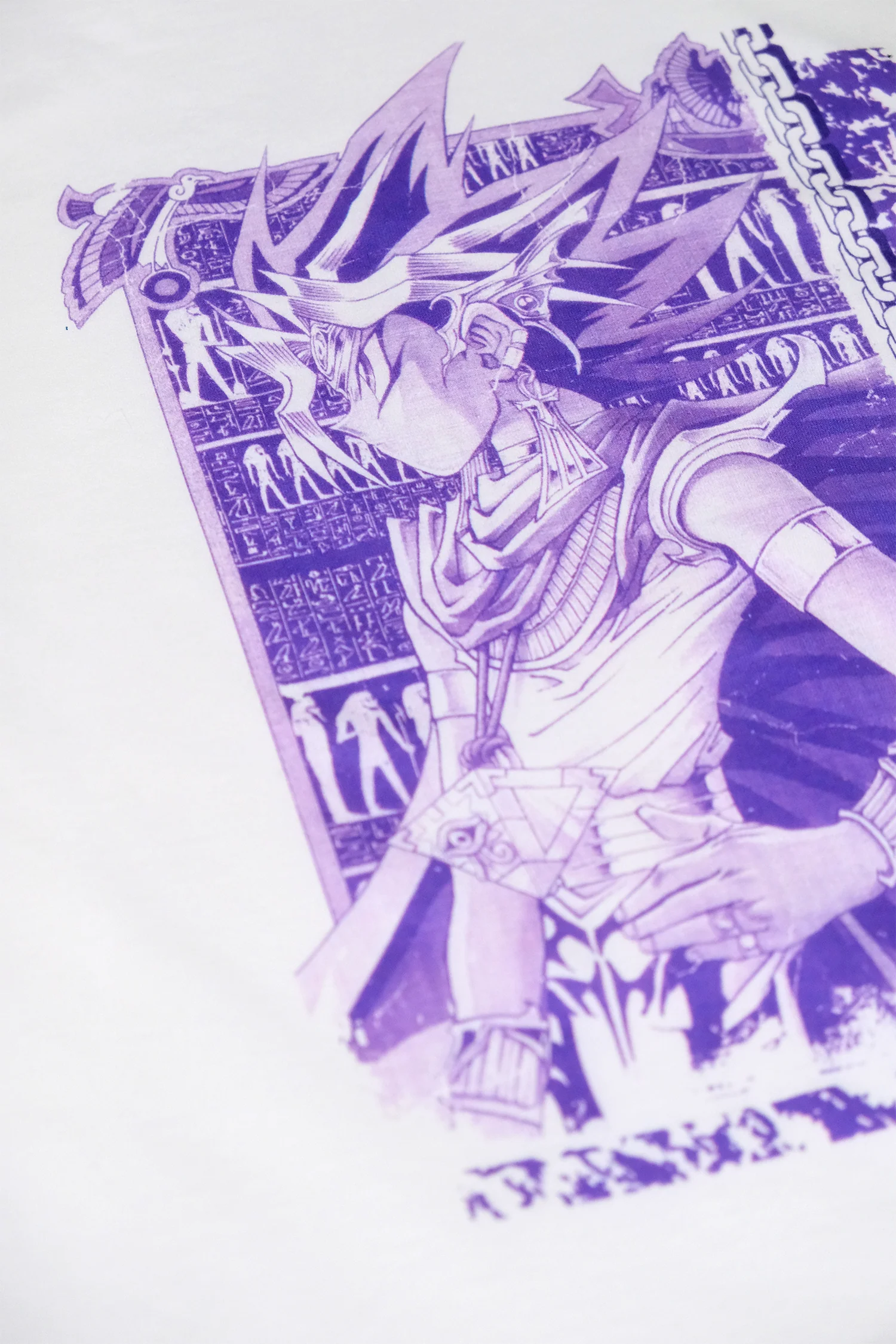 Yu-Gi-Oh! Duality LS Tee - White