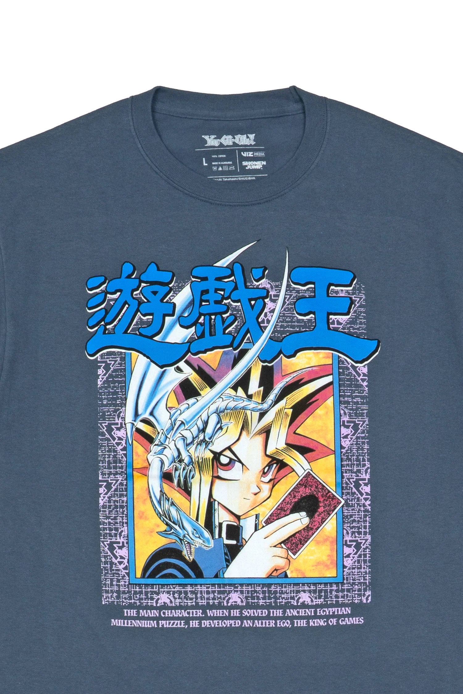 Yu-Gi-Oh! Yugi King of Games Tee - Steel Blue 4 Yu-Gi-Oh! Yugi King of Games Tee - Steel Blue