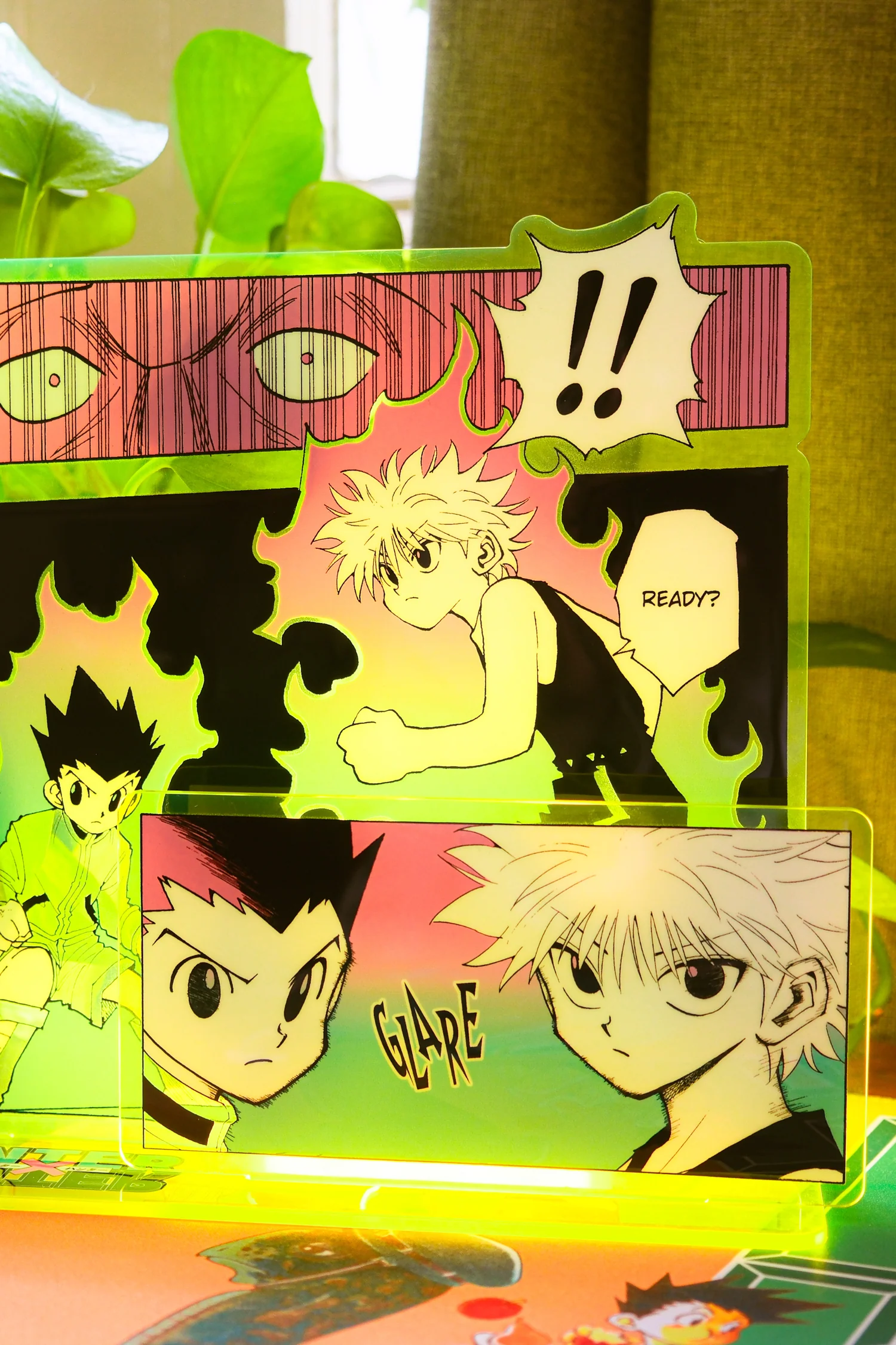 Hunter x Hunter Phantom Escape XL Acrylic Stand - Green 1 Hunter x Hunter Phantom Escape XL Acrylic Stand - Green