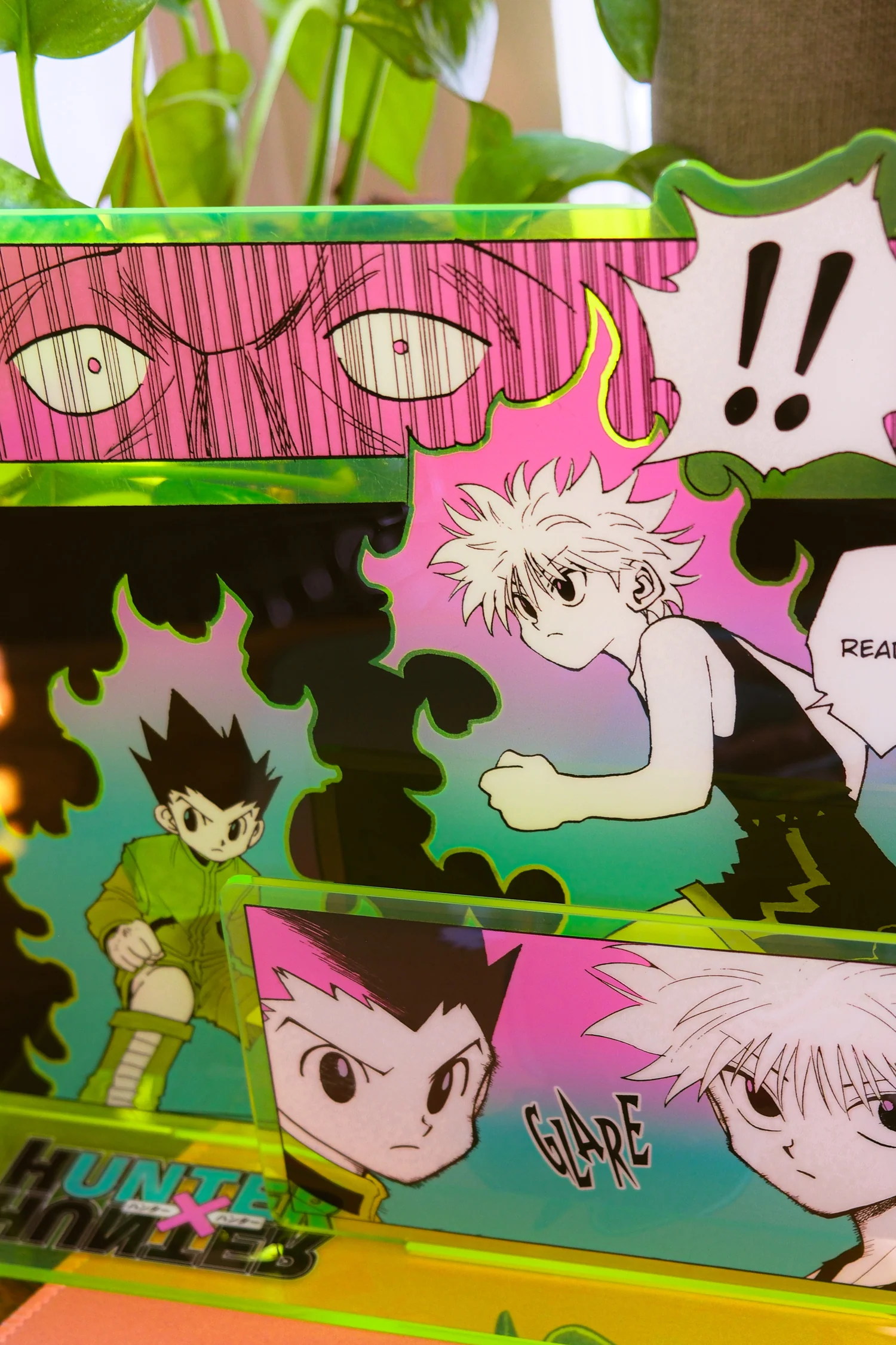 Hunter x Hunter Phantom Escape XL Acrylic Stand - Green 3 Hunter x Hunter Phantom Escape XL Acrylic Stand - Green