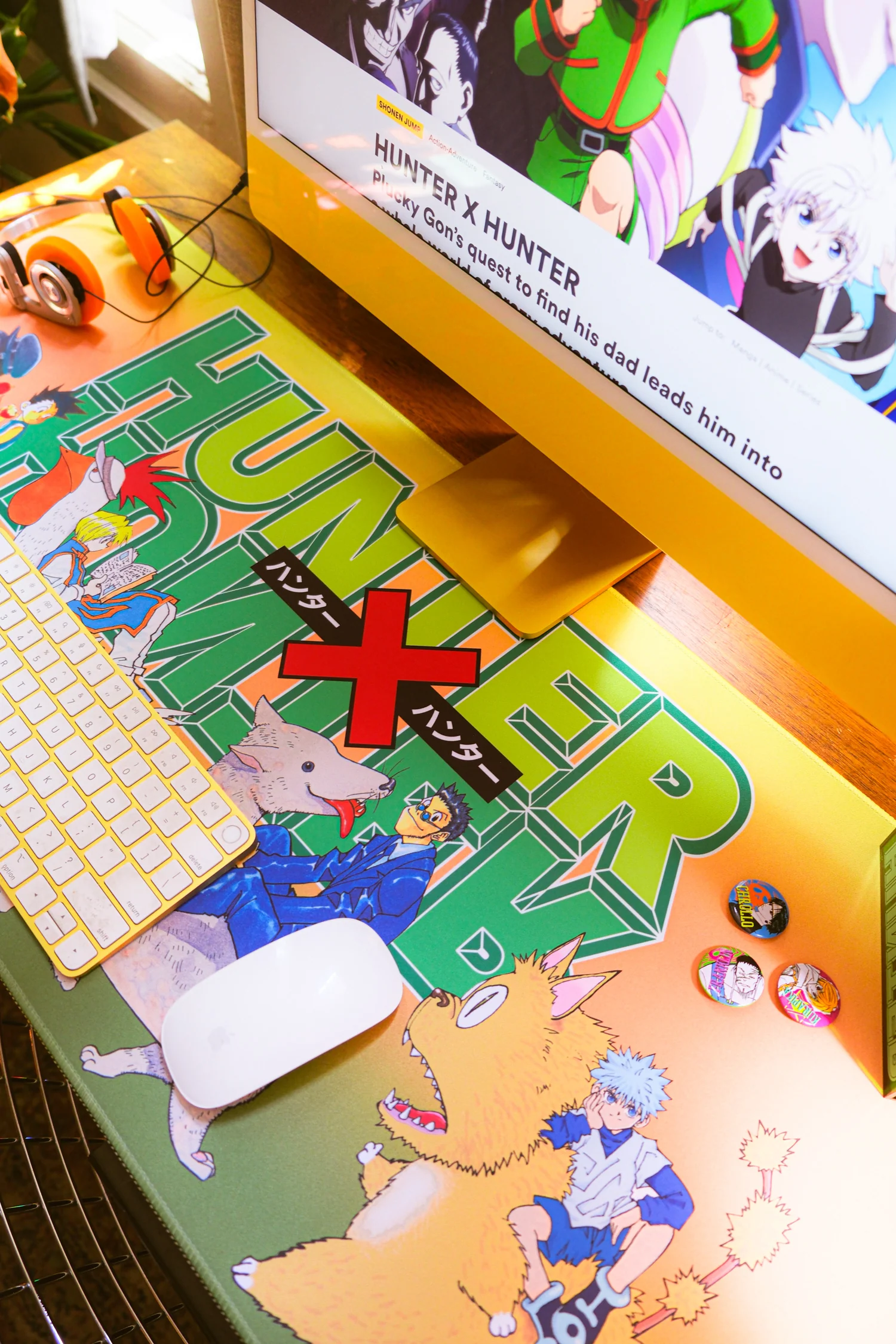 Hunter x Hunter Manga XL Desk Mat 1 Hunter x Hunter Manga XL Desk Mat