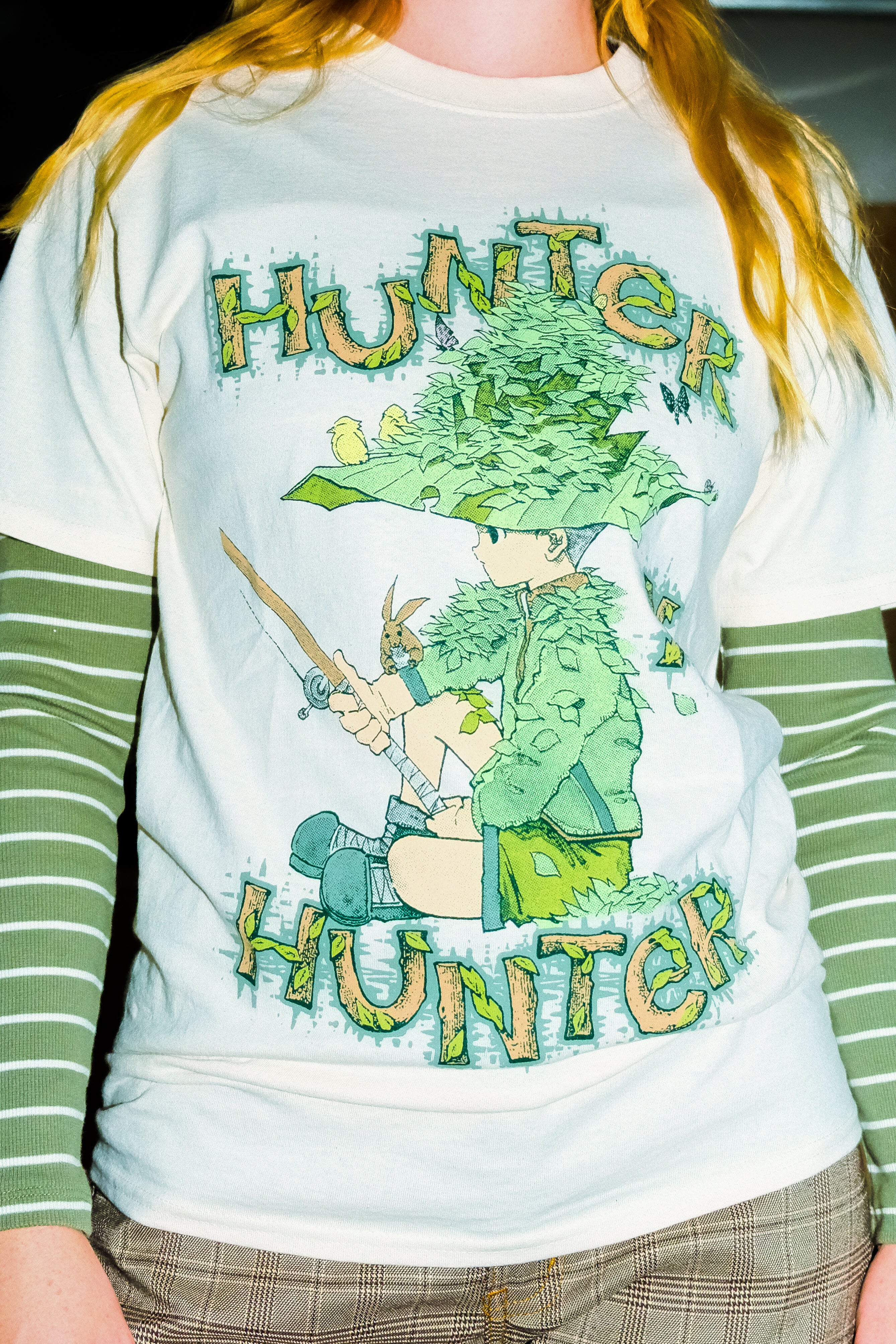 Hunter x Hunter Gon Fishing Tee - Natural
